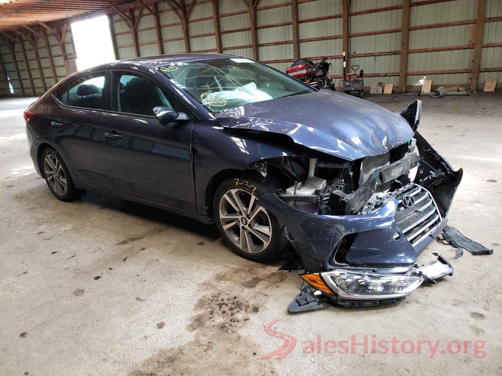 KMHD84LF6HU267788 2017 HYUNDAI ELANTRA