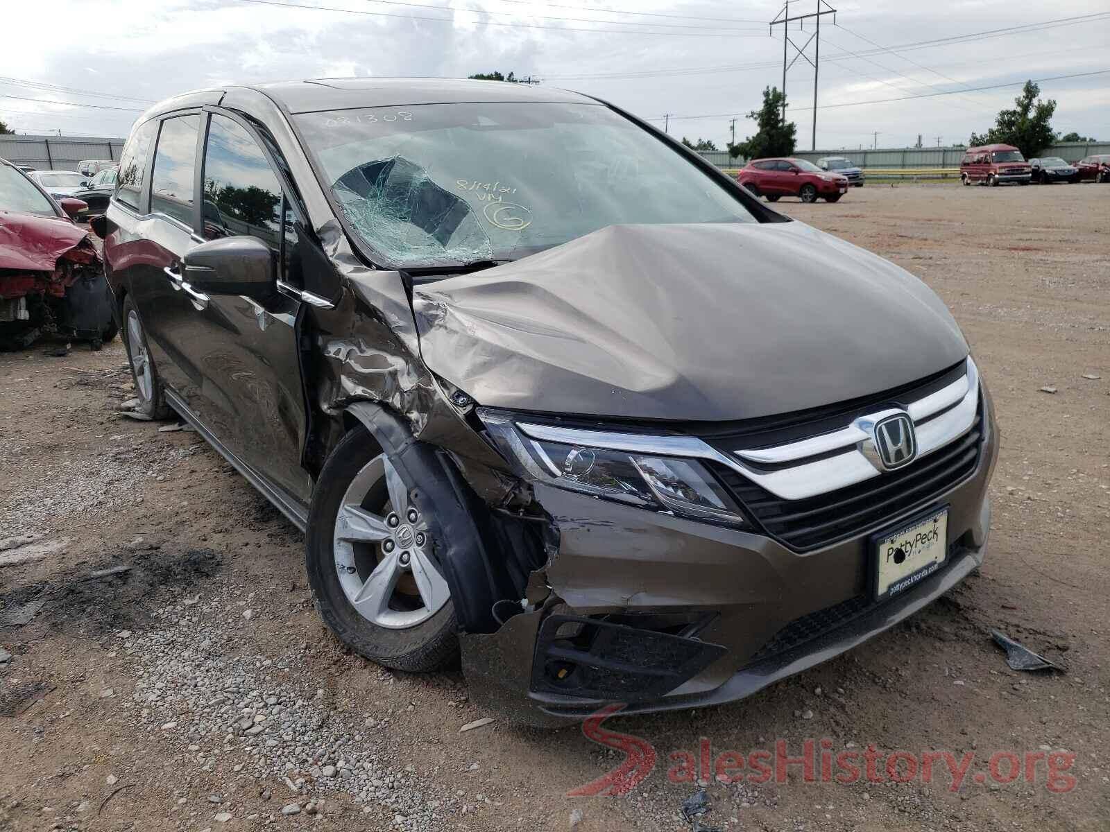 5FNRL6H75JB081308 2018 HONDA ODYSSEY