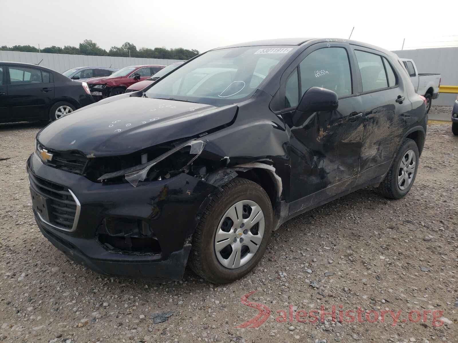 3GNCJKSB3HL274450 2017 CHEVROLET TRAX