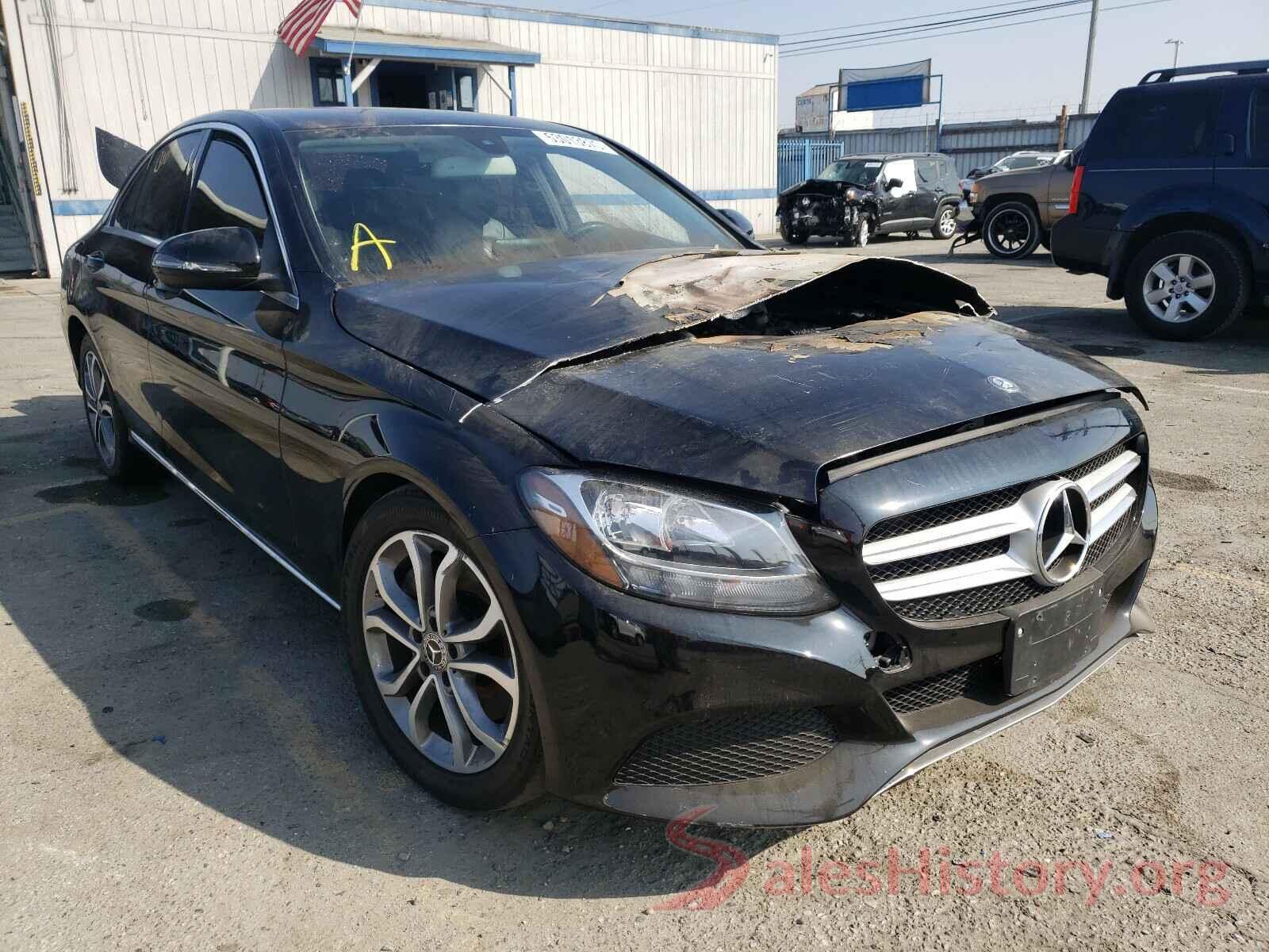 55SWF4JB5HU217765 2017 MERCEDES-BENZ C CLASS