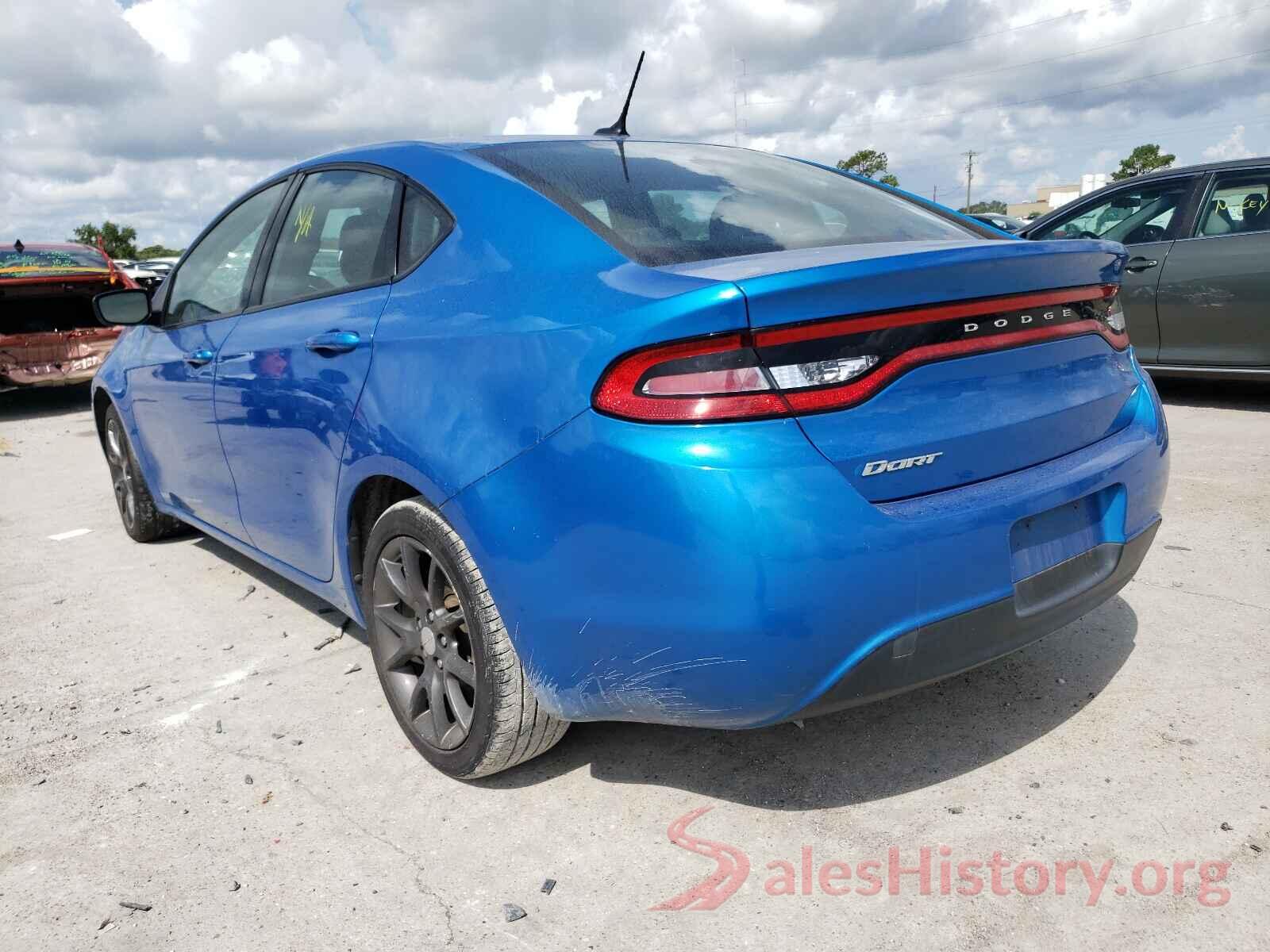 1C3CDFAA4GD584969 2016 DODGE DART