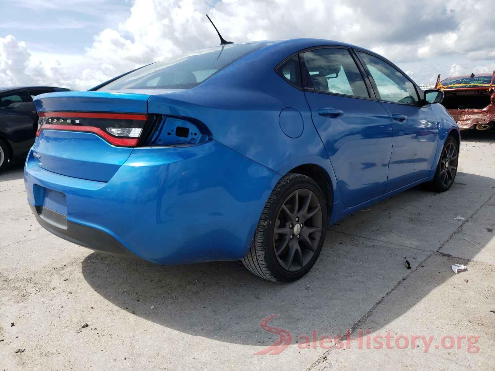 1C3CDFAA4GD584969 2016 DODGE DART