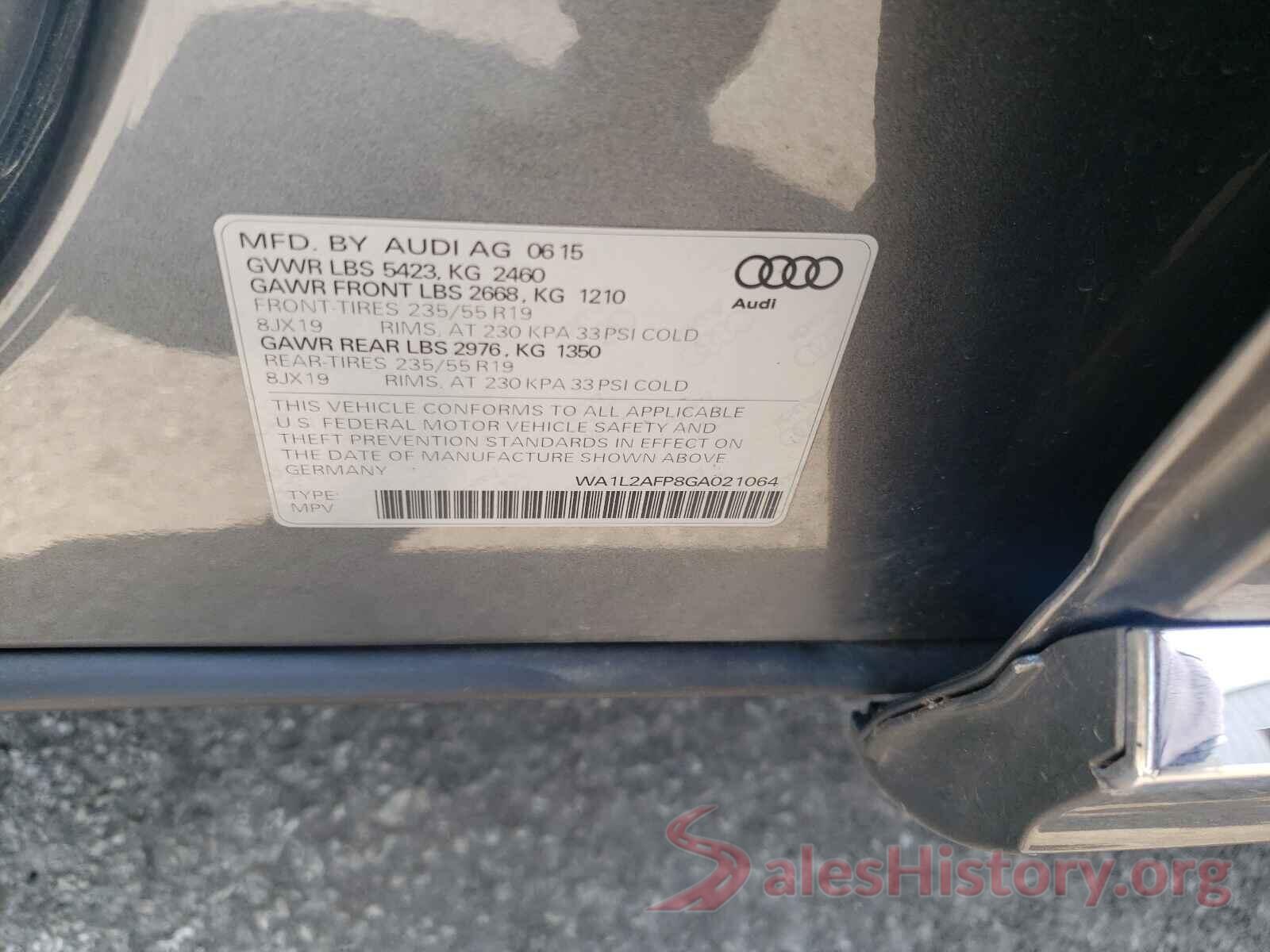 WA1L2AFP8GA021064 2016 AUDI Q5