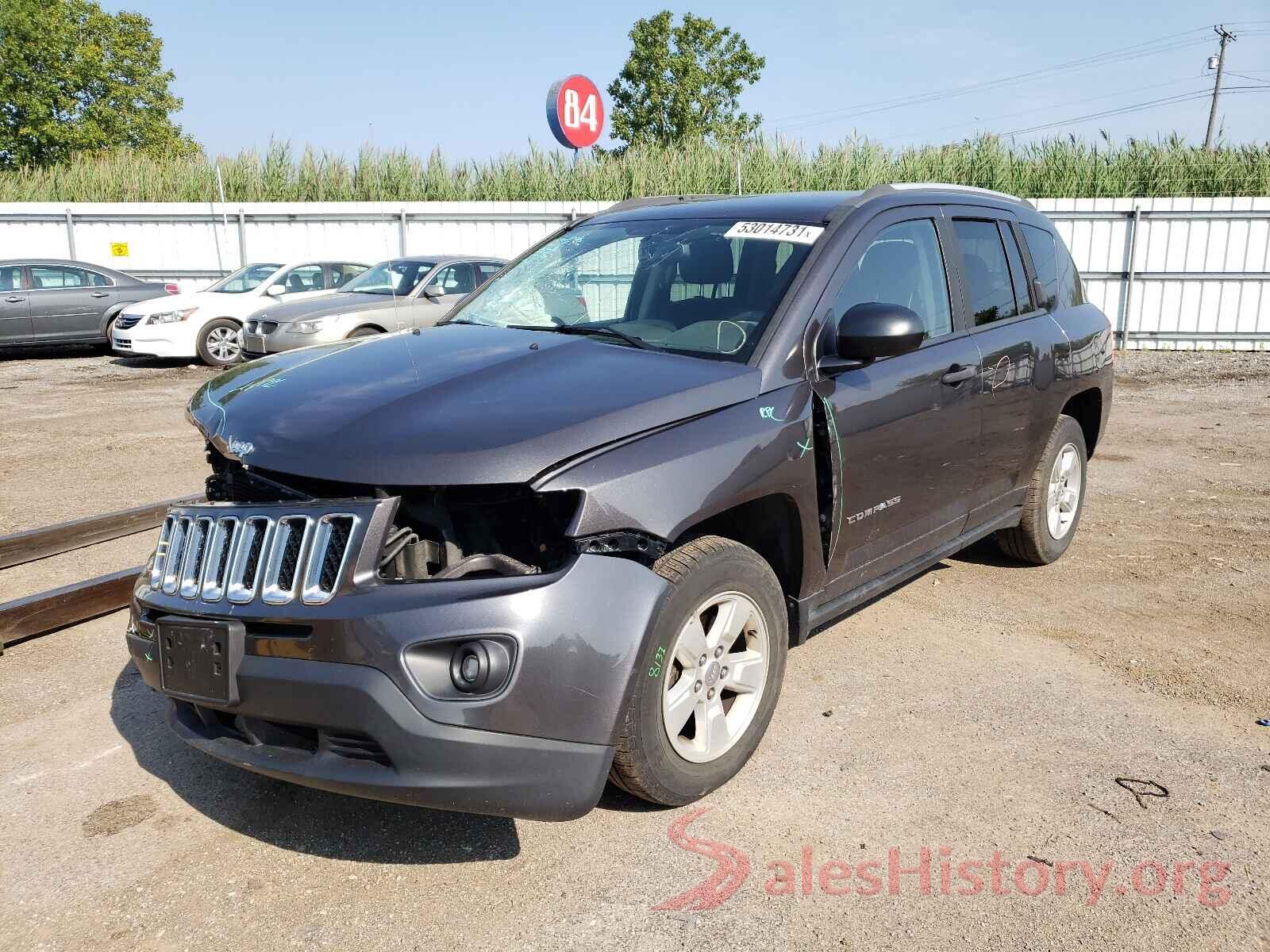 1C4NJCBB3HD185569 2017 JEEP COMPASS