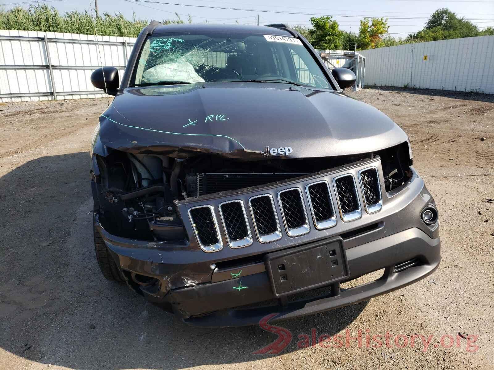 1C4NJCBB3HD185569 2017 JEEP COMPASS