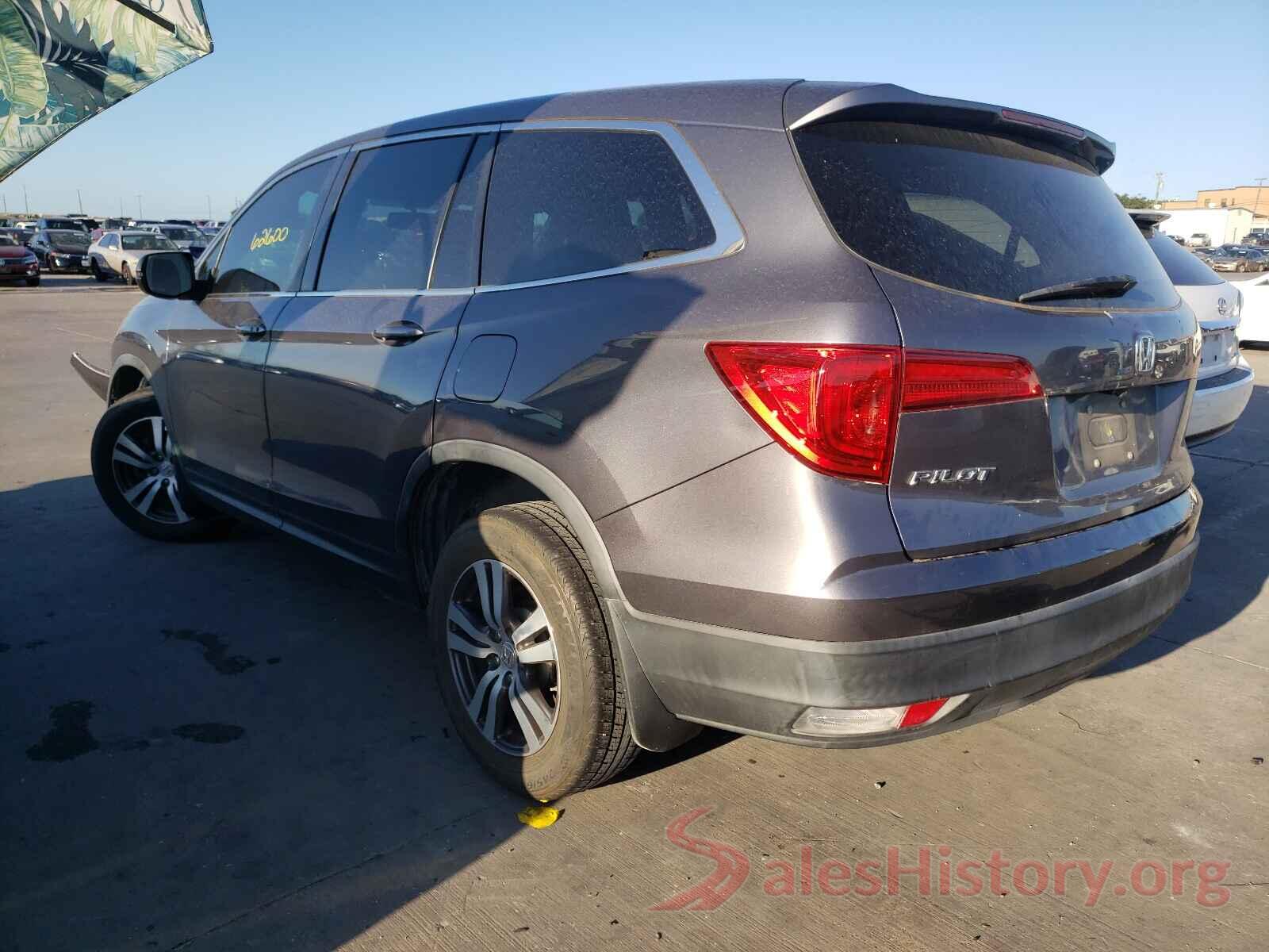 5FNYF5H52GB047248 2016 HONDA PILOT