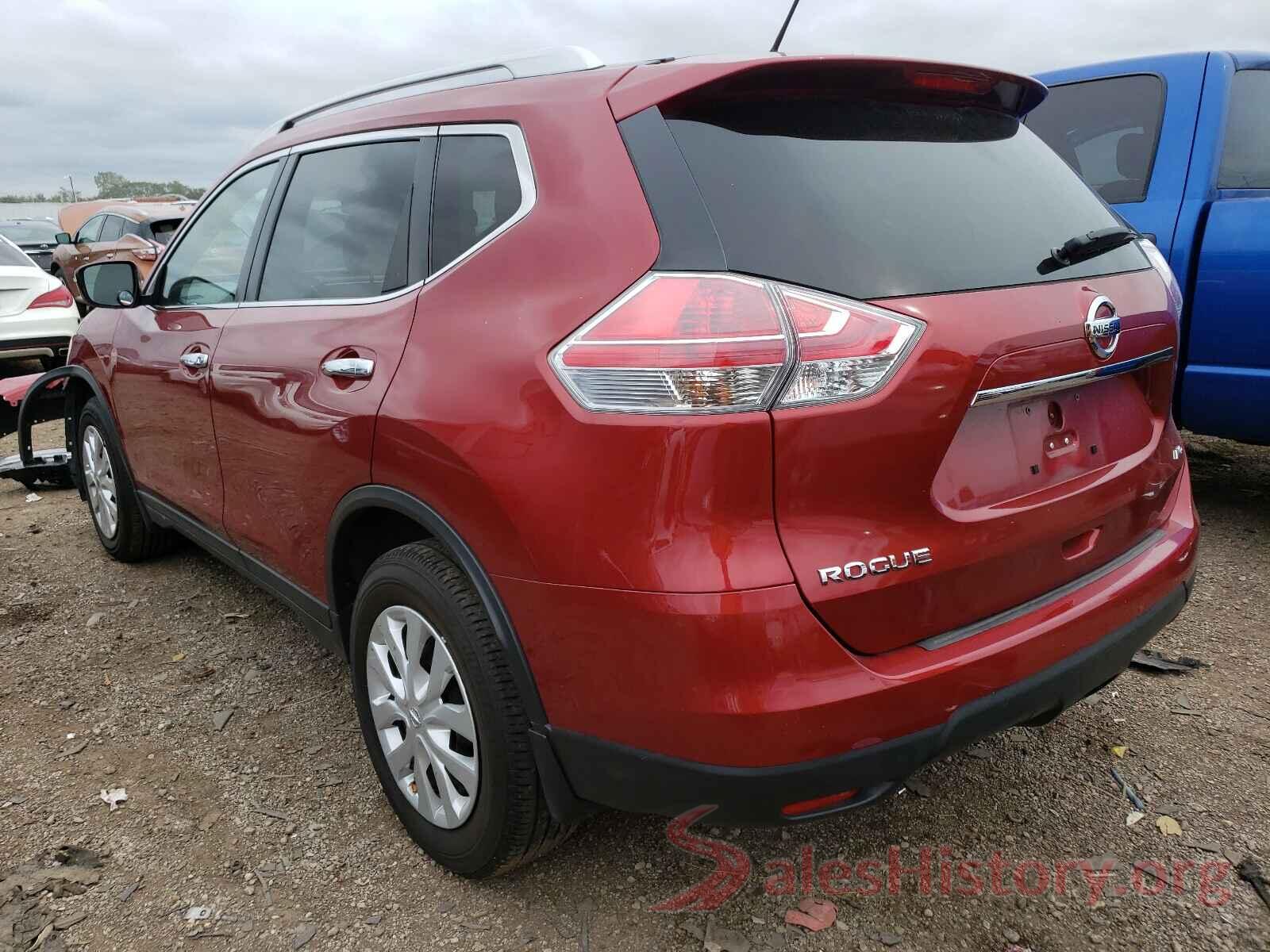 KNMAT2MV7GP594097 2016 NISSAN ROGUE