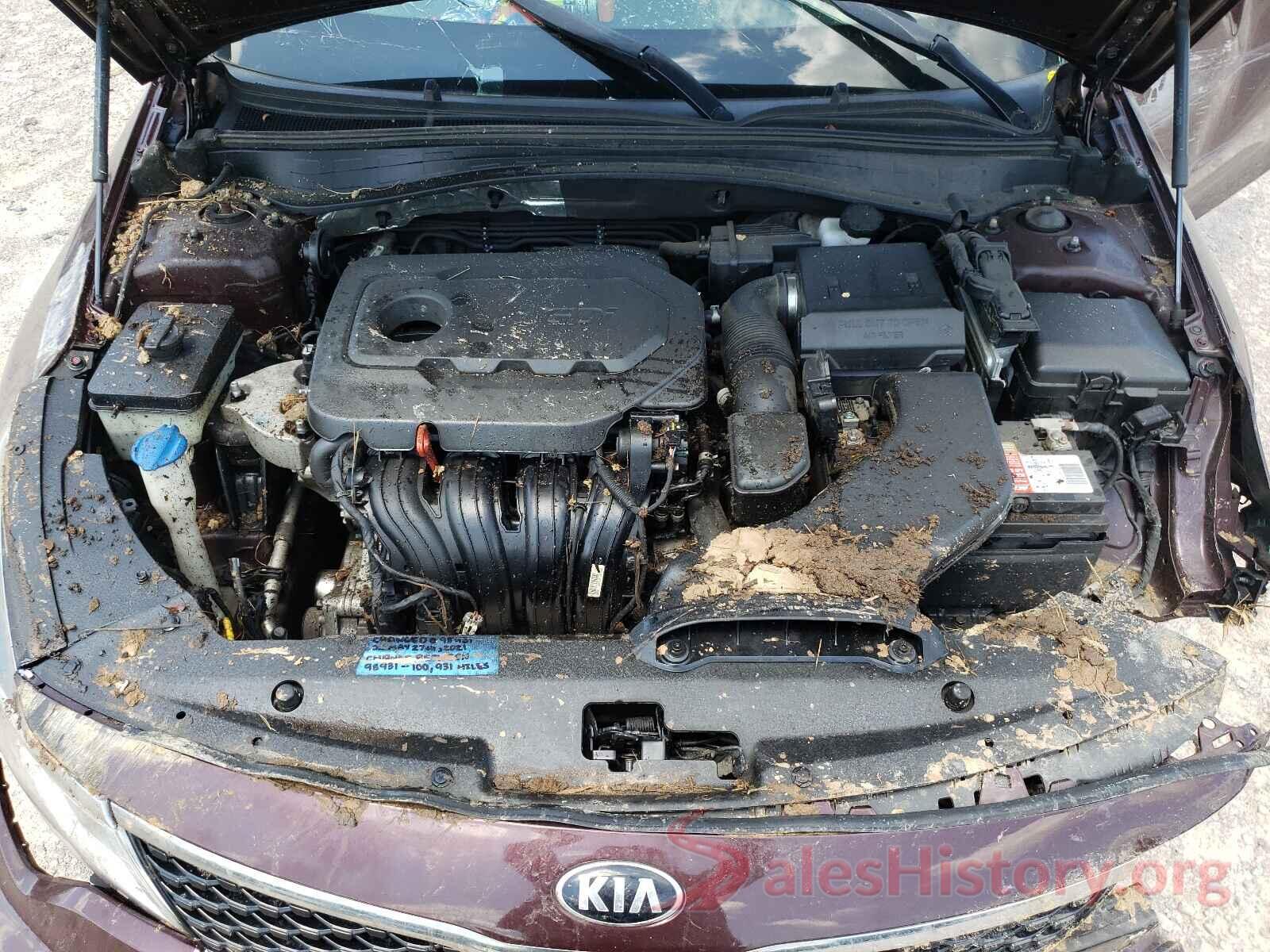 5XXGT4L36HG163846 2017 KIA OPTIMA