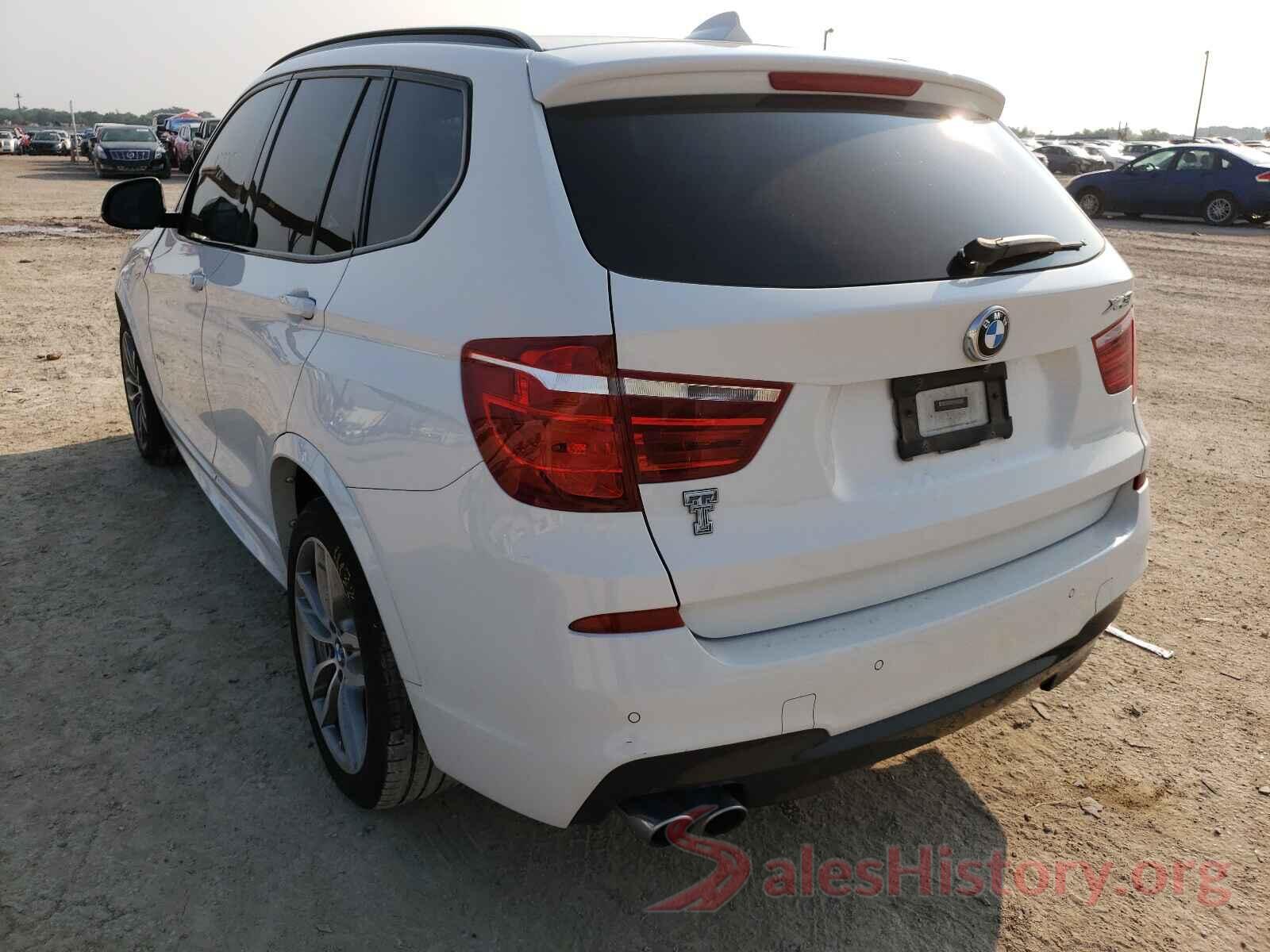 5UXWX9C53H0D97461 2017 BMW X3