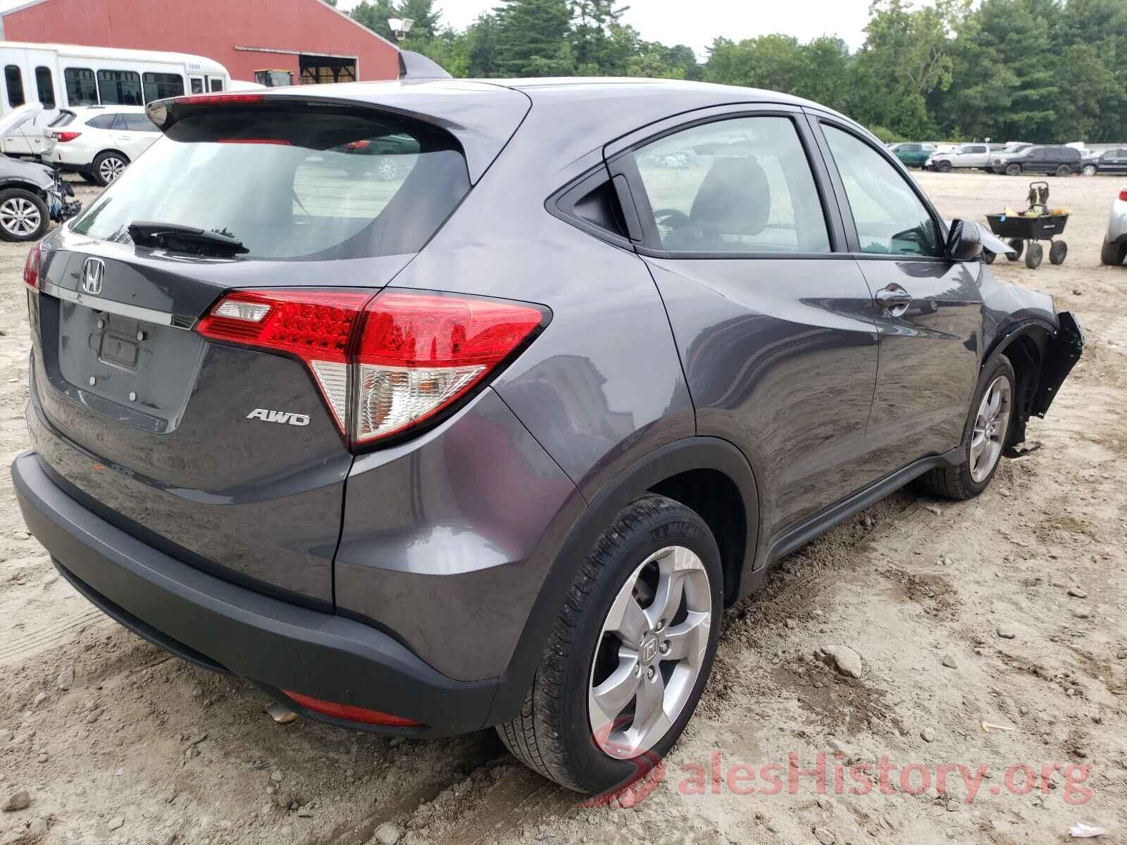 3CZRU6H31KG724396 2019 HONDA HR-V