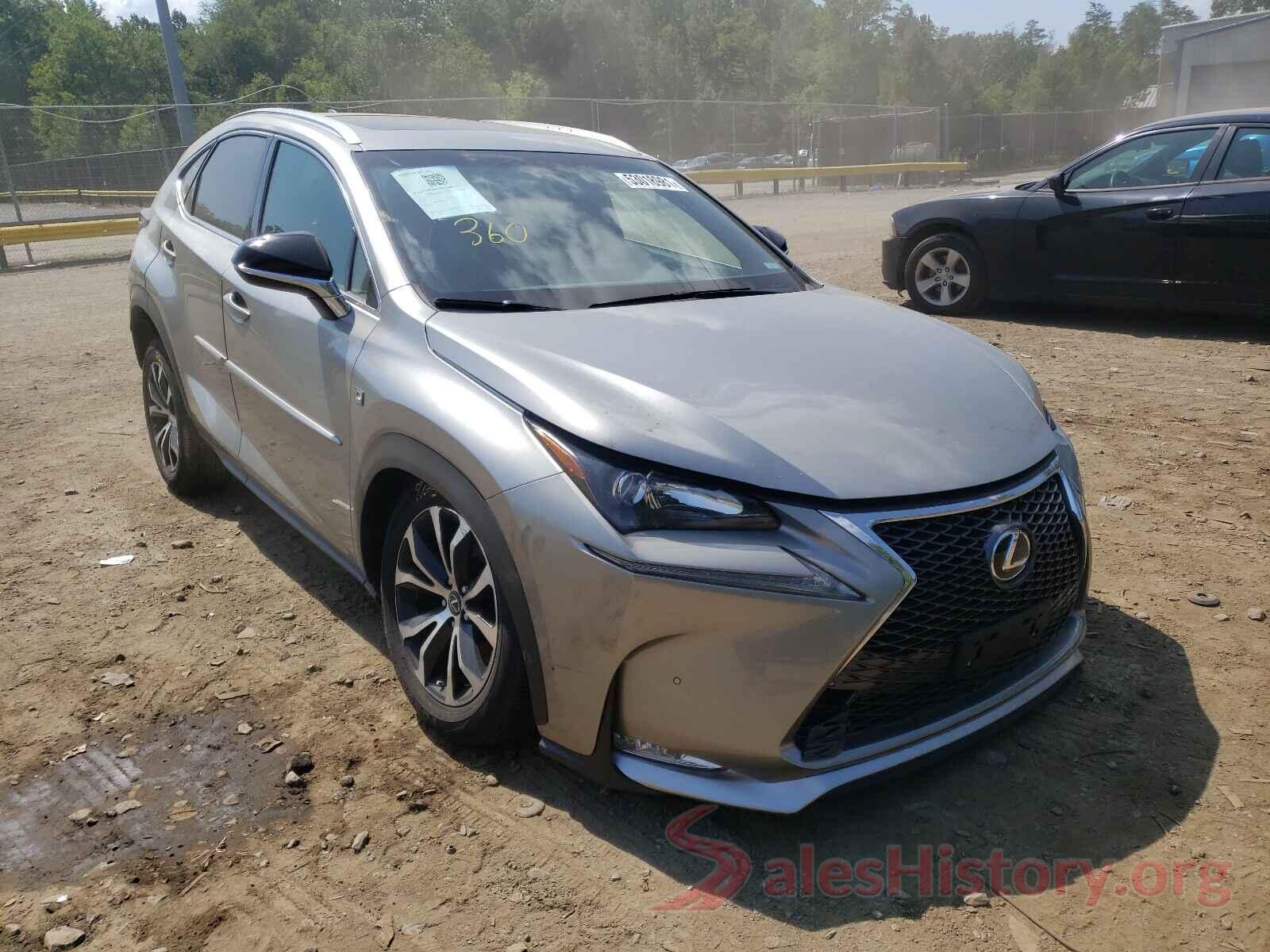 JTJBARBZ6G2081409 2016 LEXUS NX