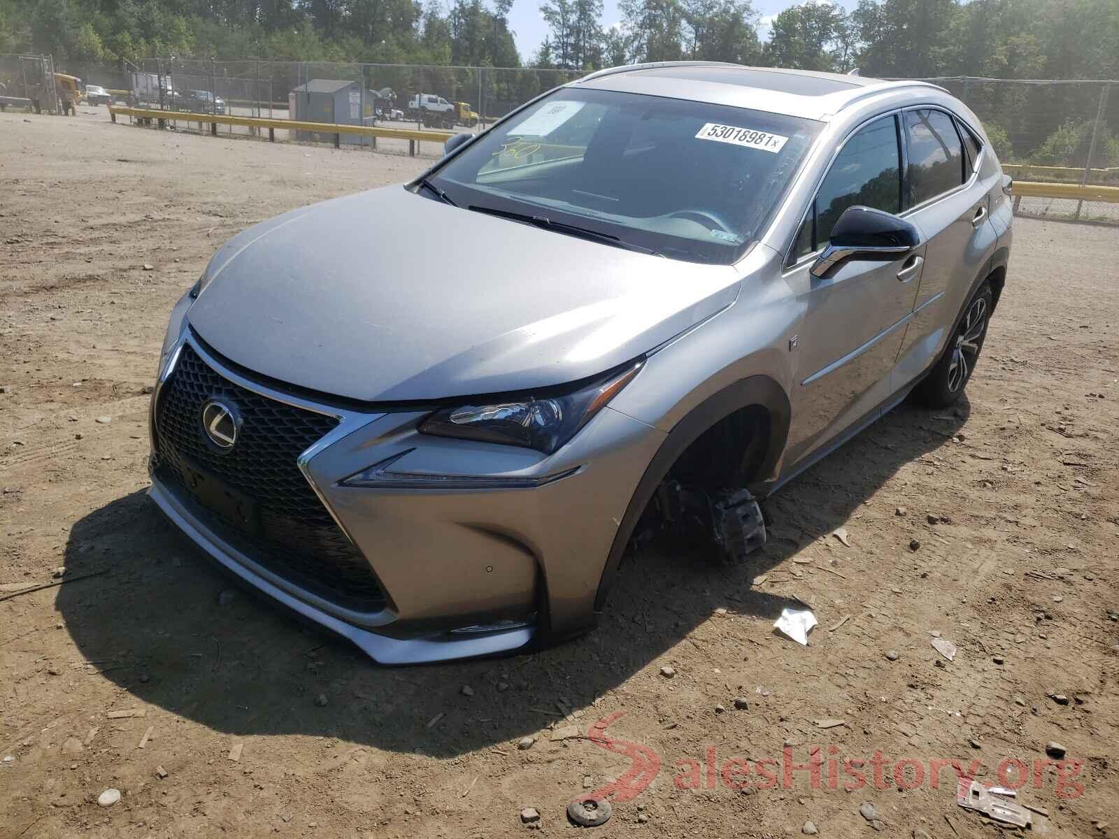 JTJBARBZ6G2081409 2016 LEXUS NX