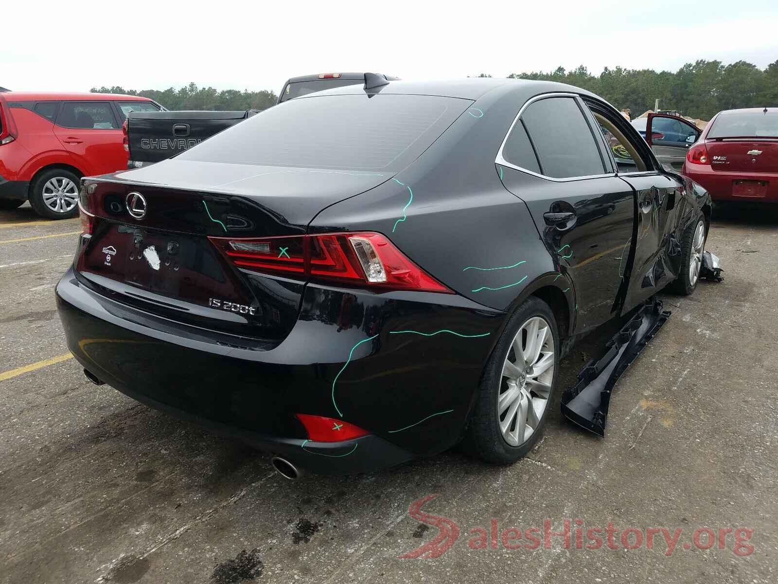 JTHBA1D2XG5020534 2016 LEXUS IS