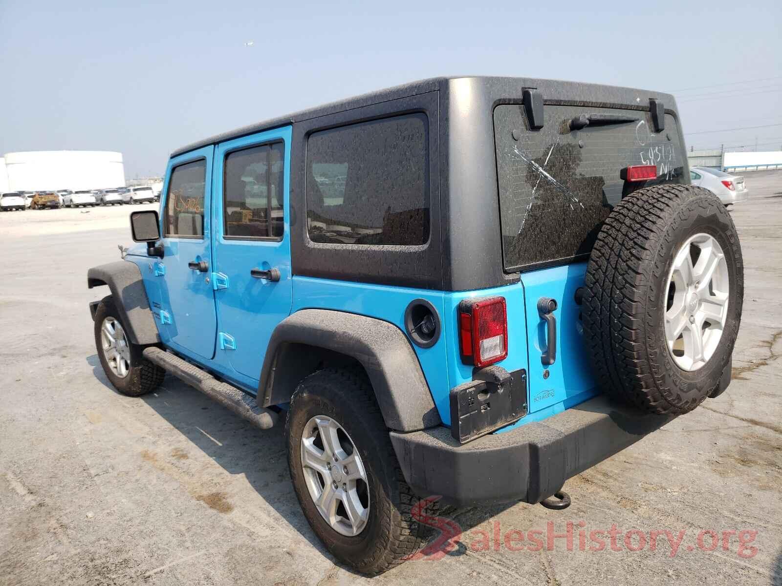 1C4BJWDG8HL570435 2017 JEEP WRANGLER