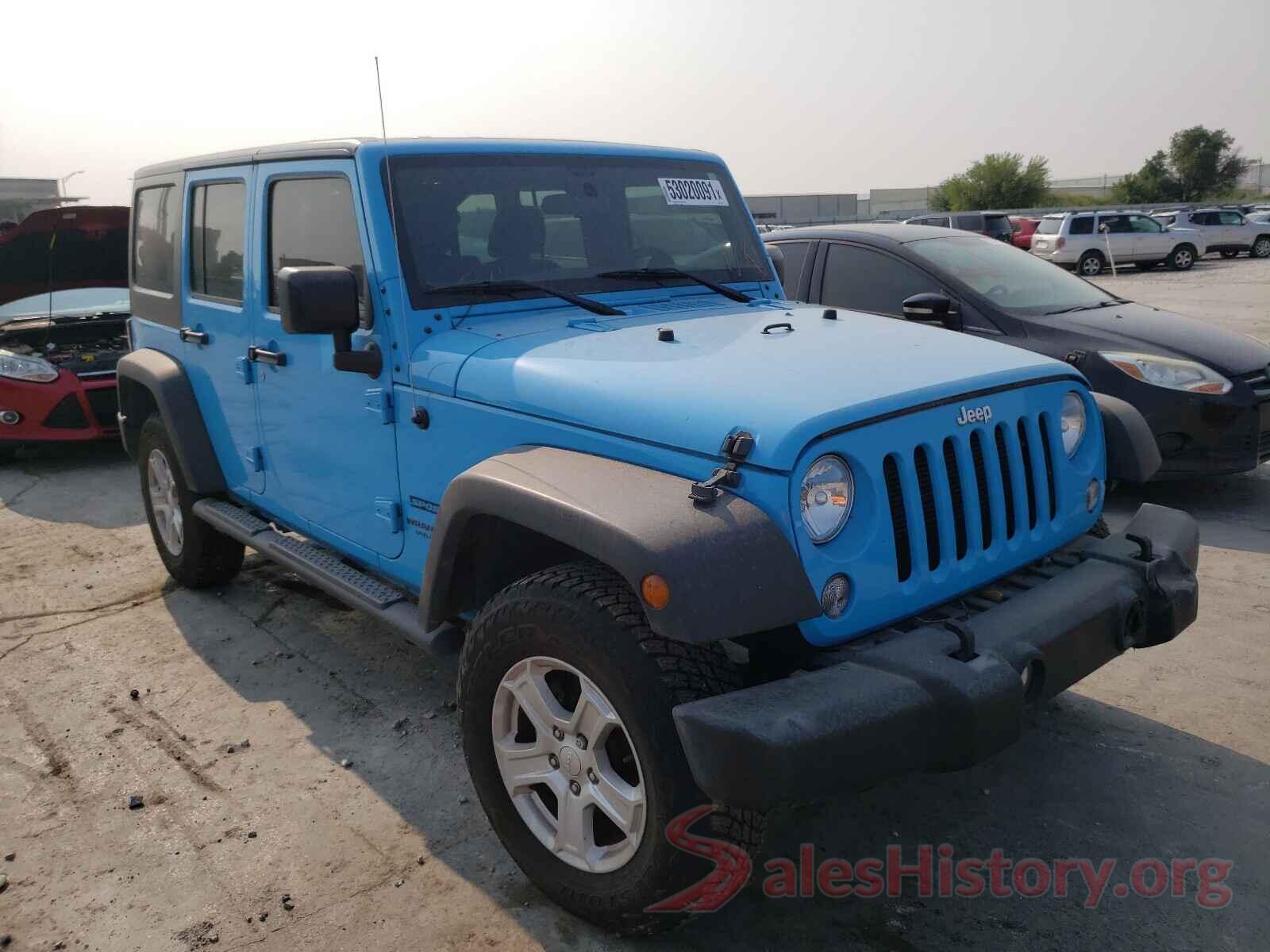 1C4BJWDG8HL570435 2017 JEEP WRANGLER