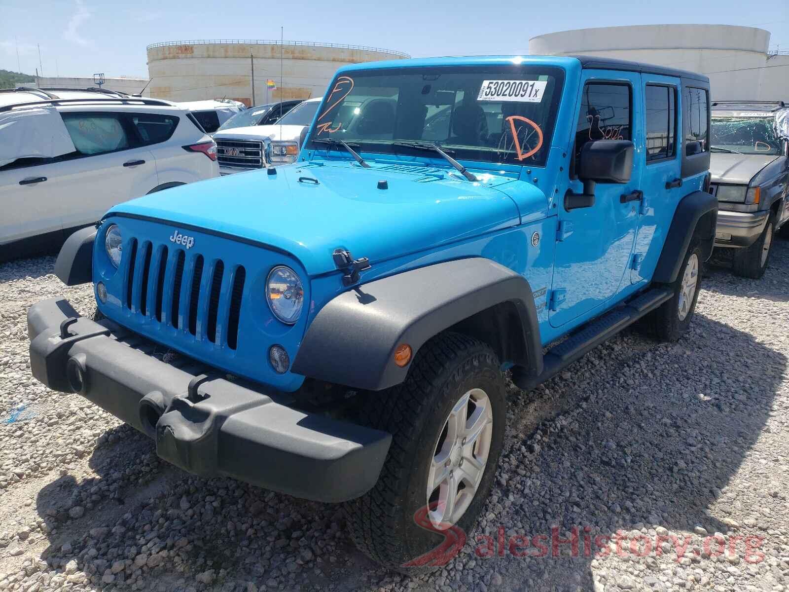 1C4BJWDG8HL570435 2017 JEEP WRANGLER