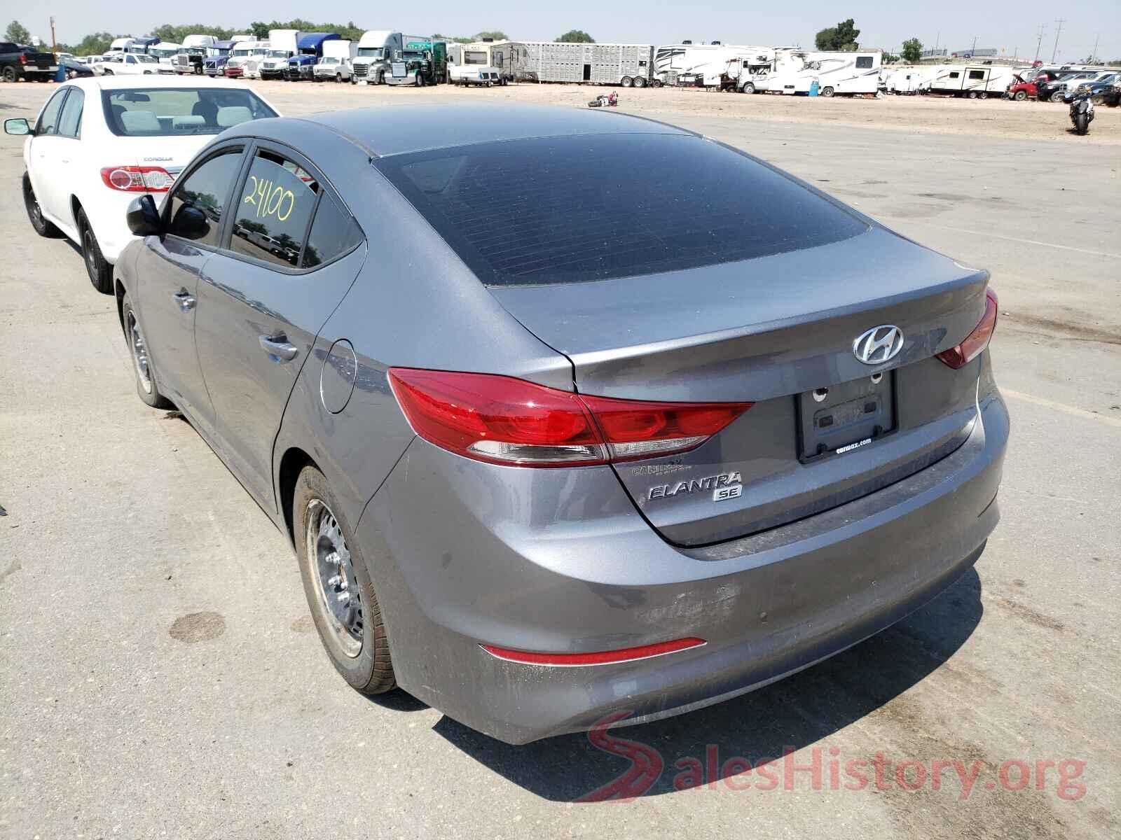 5NPD74LF9JH334925 2018 HYUNDAI ELANTRA