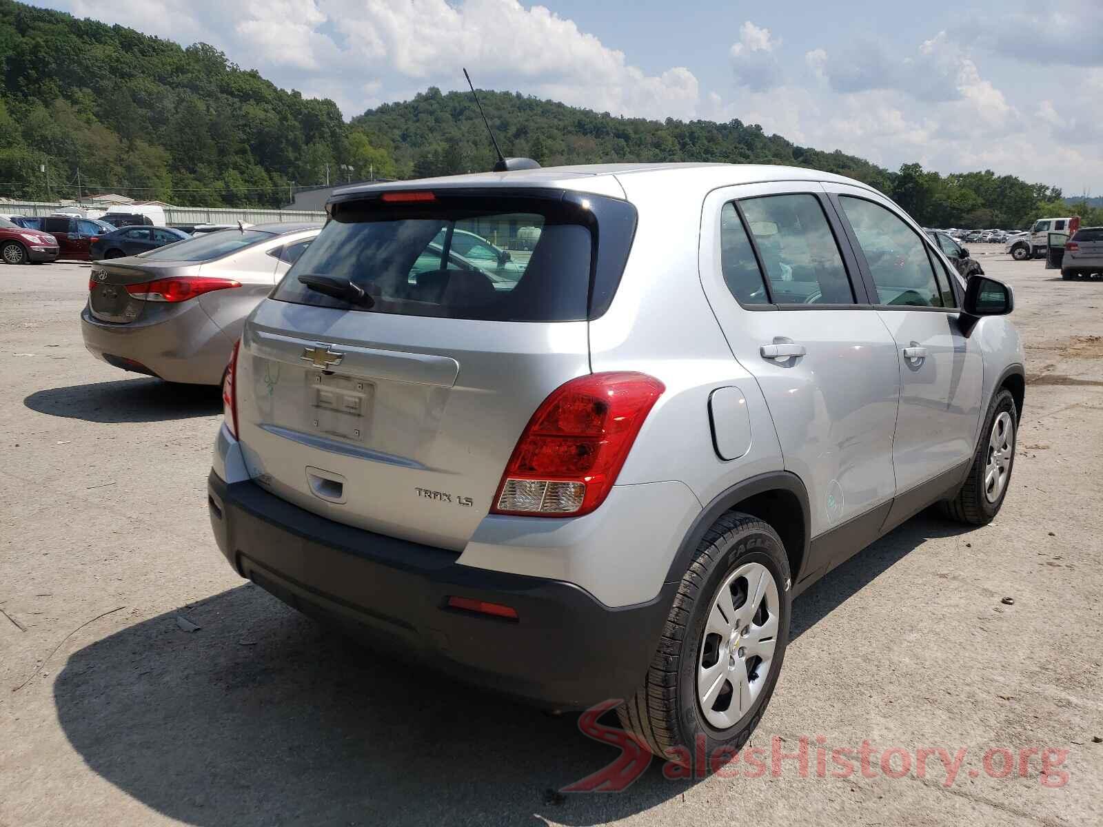 KL7CJKSB2GB614645 2016 CHEVROLET TRAX