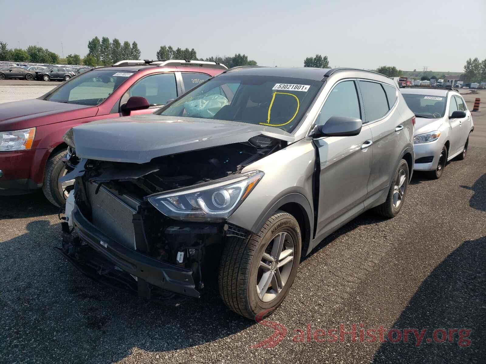 5XYZT3LB5HG460810 2017 HYUNDAI SANTA FE