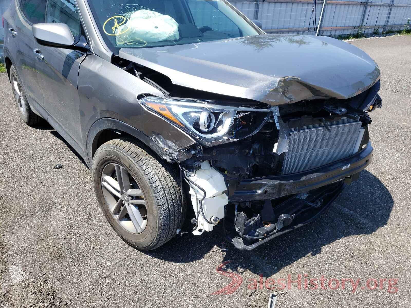 5XYZT3LB5HG460810 2017 HYUNDAI SANTA FE