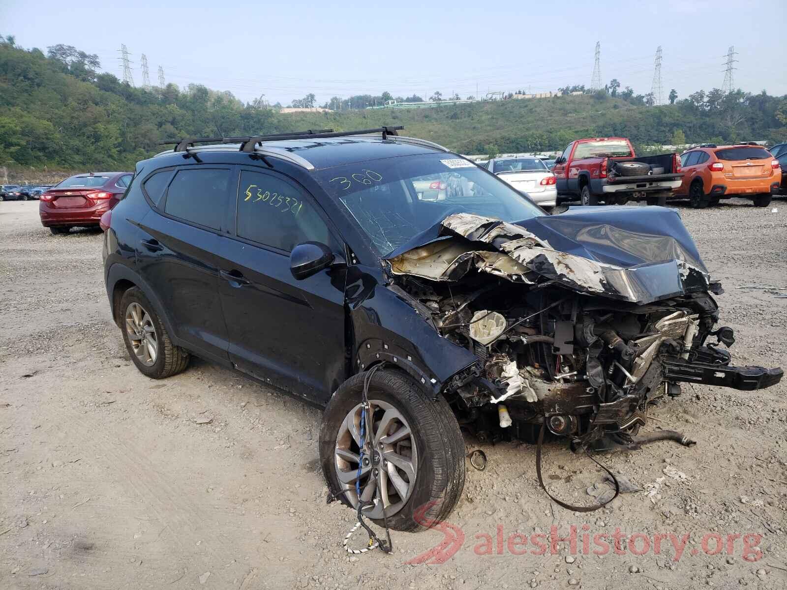 KM8J3CA40HU397370 2017 HYUNDAI TUCSON