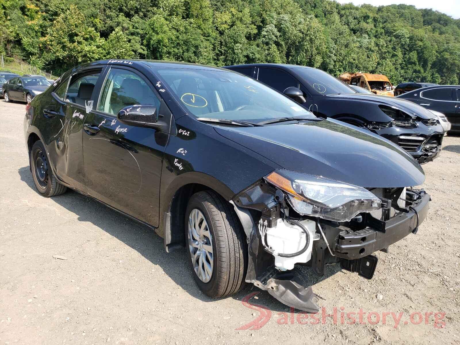 2T1BURHE7KC192883 2019 TOYOTA COROLLA