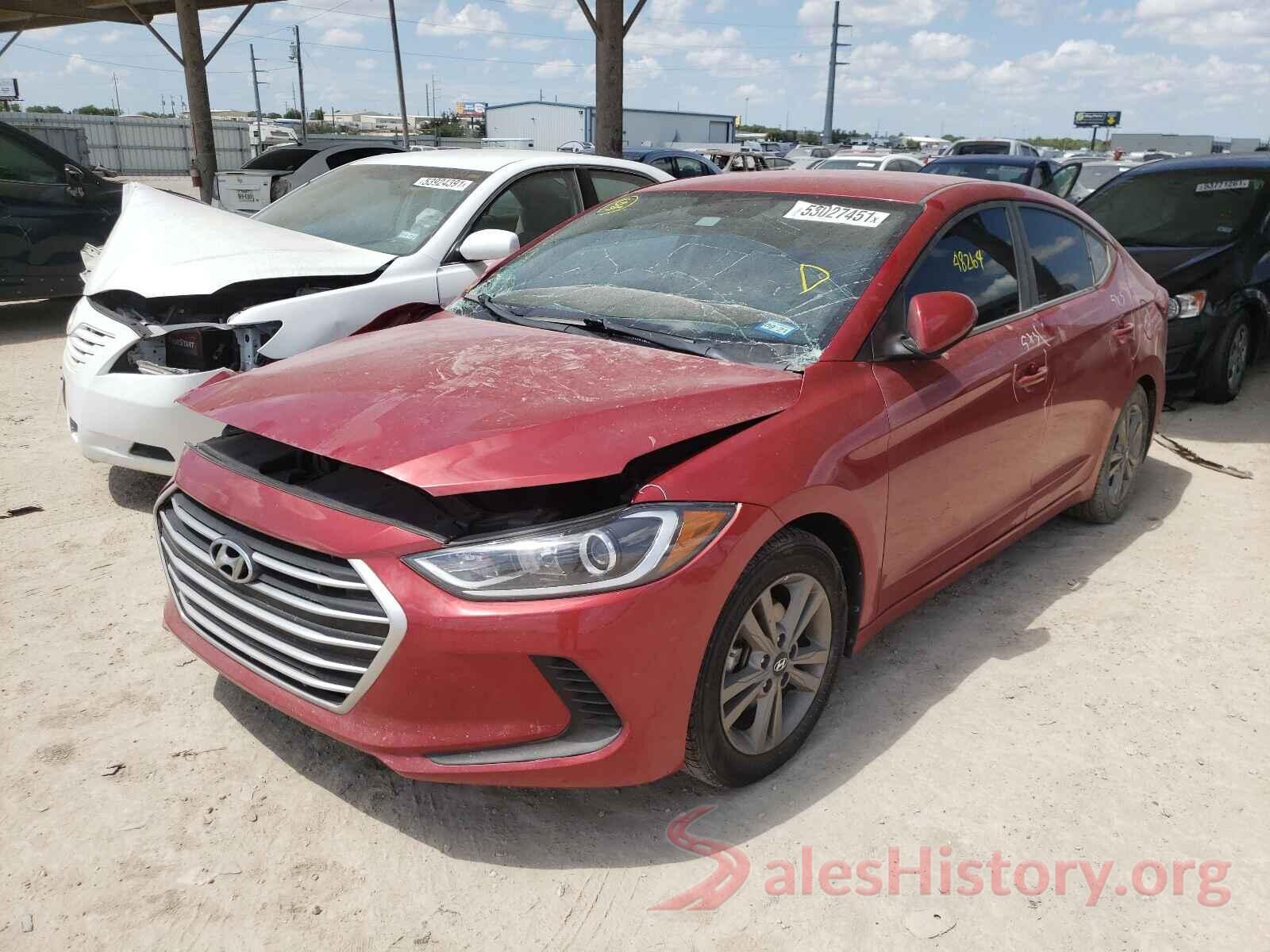 5NPD84LF7HH013618 2017 HYUNDAI ELANTRA