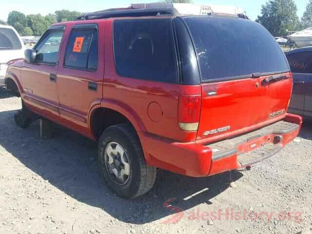 1GNDT13X33K150787 2003 CHEVROLET BLAZER