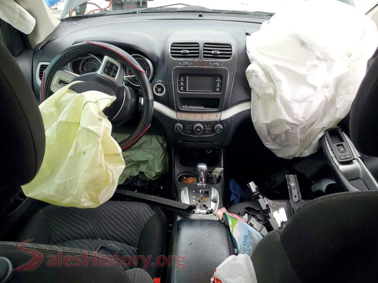 2019 DODGE JOURNEY VIN 3C4PDCBG0KT738367, interior dashboard