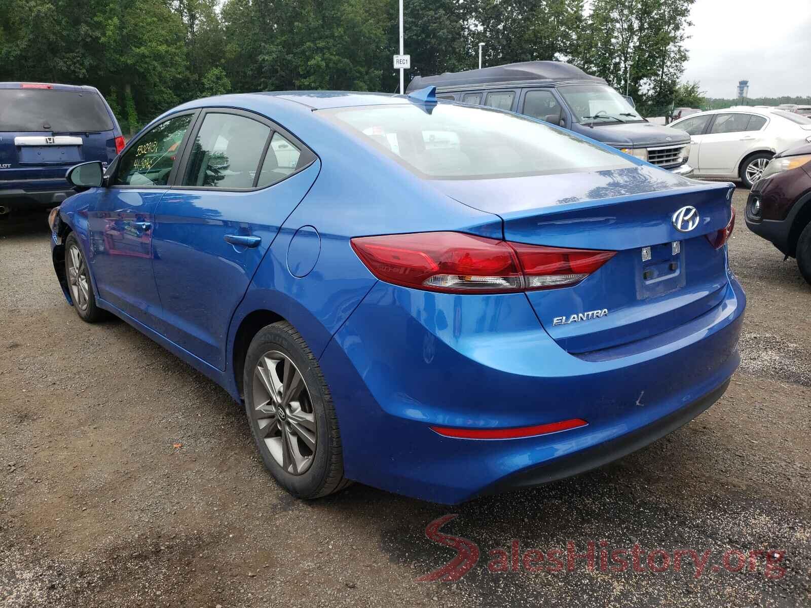 5NPD84LF3JH285881 2018 HYUNDAI ELANTRA