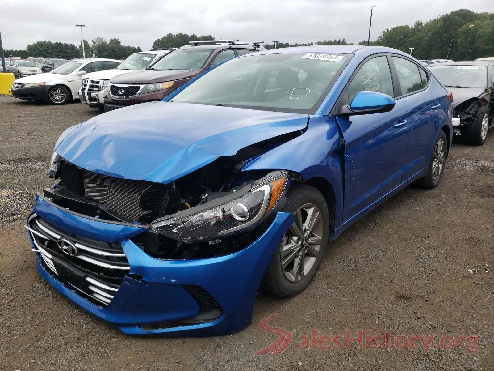 5NPD84LF3JH285881 2018 HYUNDAI ELANTRA