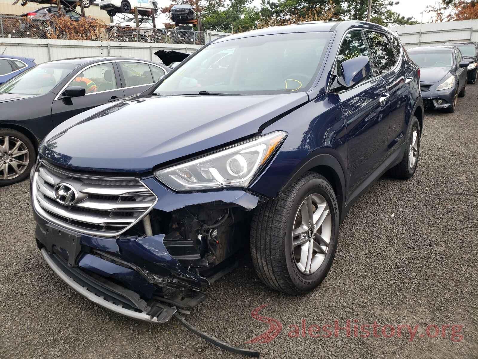 5XYZTDLB4HG443034 2017 HYUNDAI SANTA FE