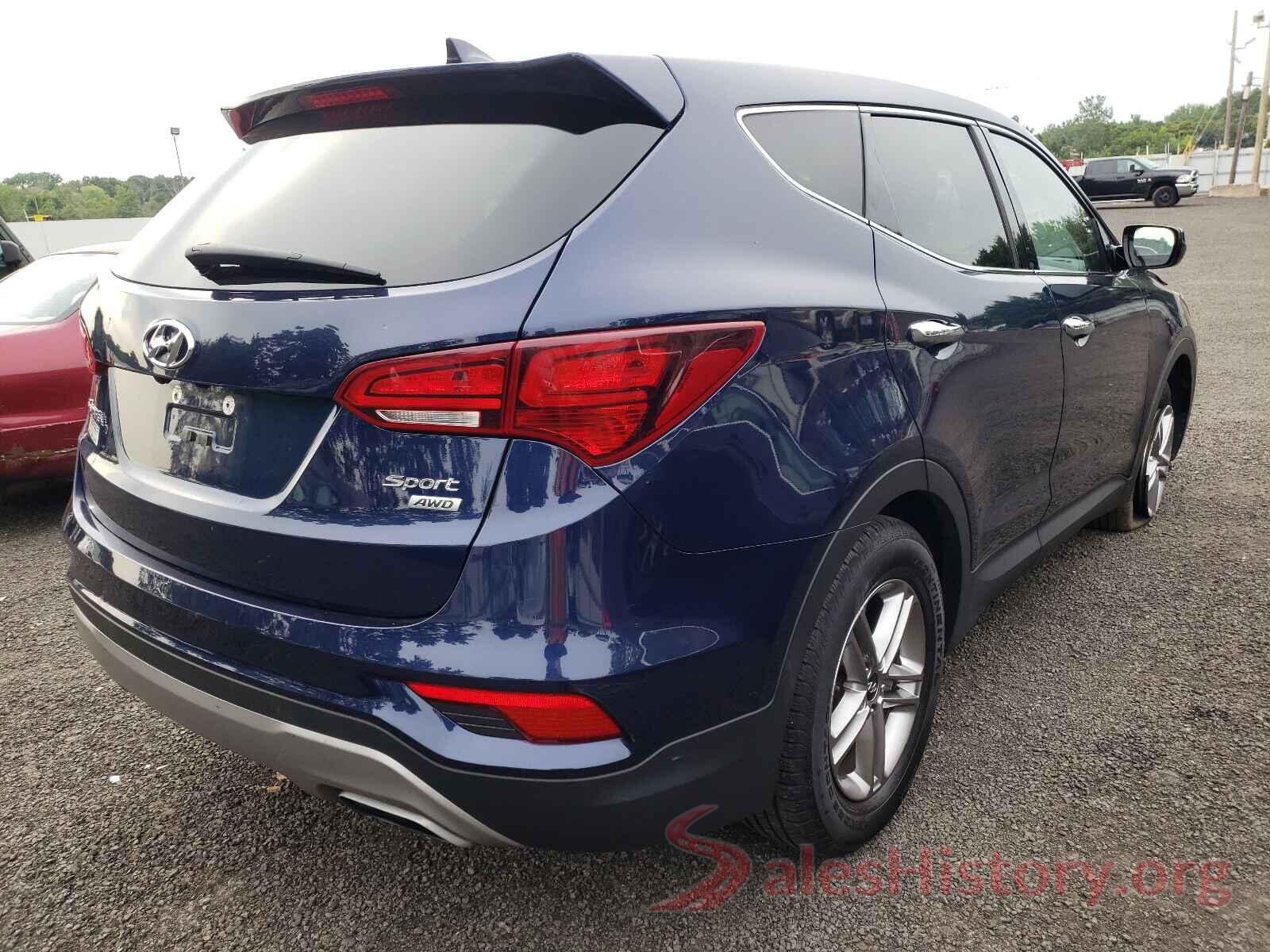 5XYZTDLB4HG443034 2017 HYUNDAI SANTA FE