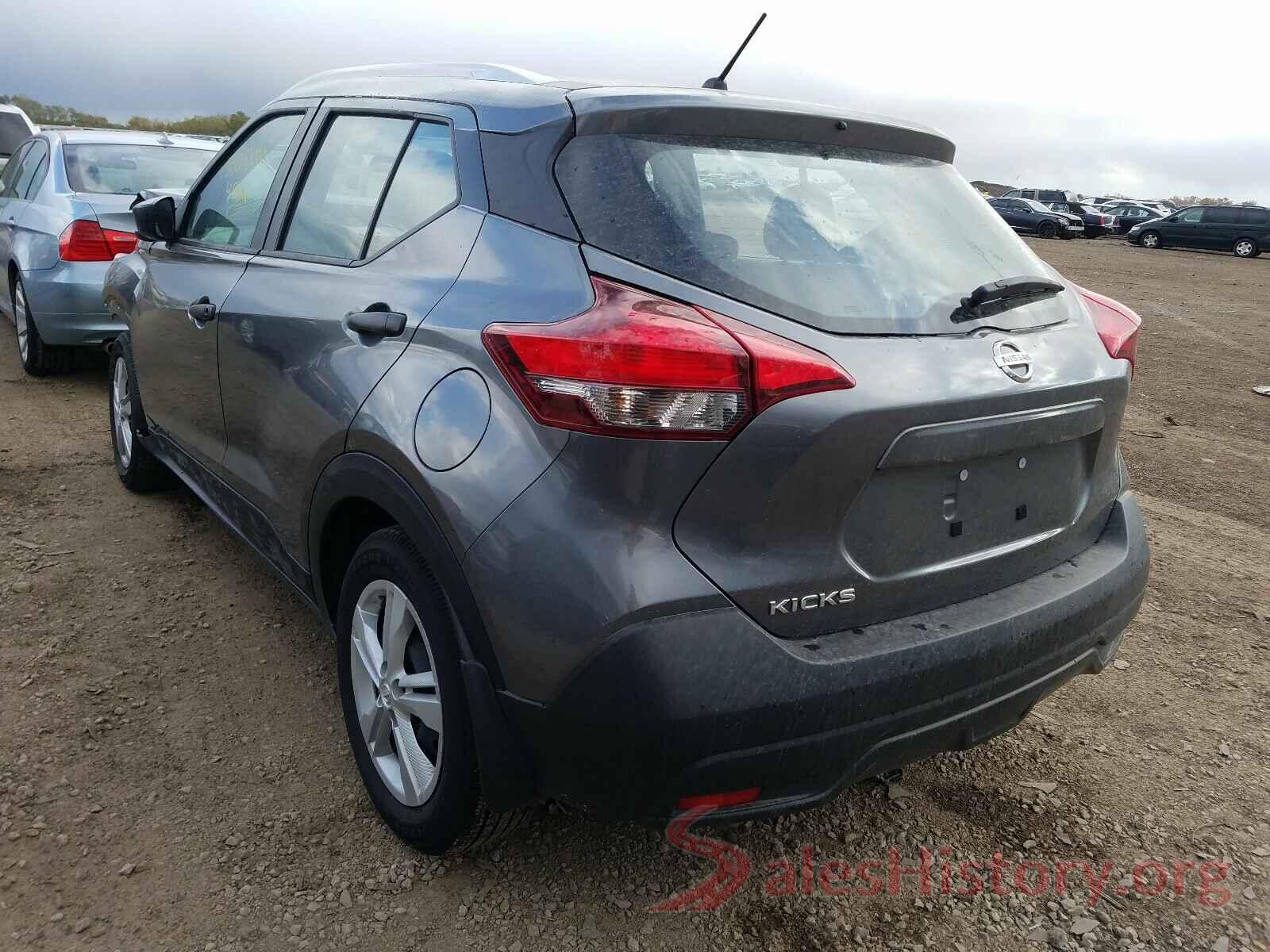 3N1CP5CU7KL554472 2019 NISSAN KICKS