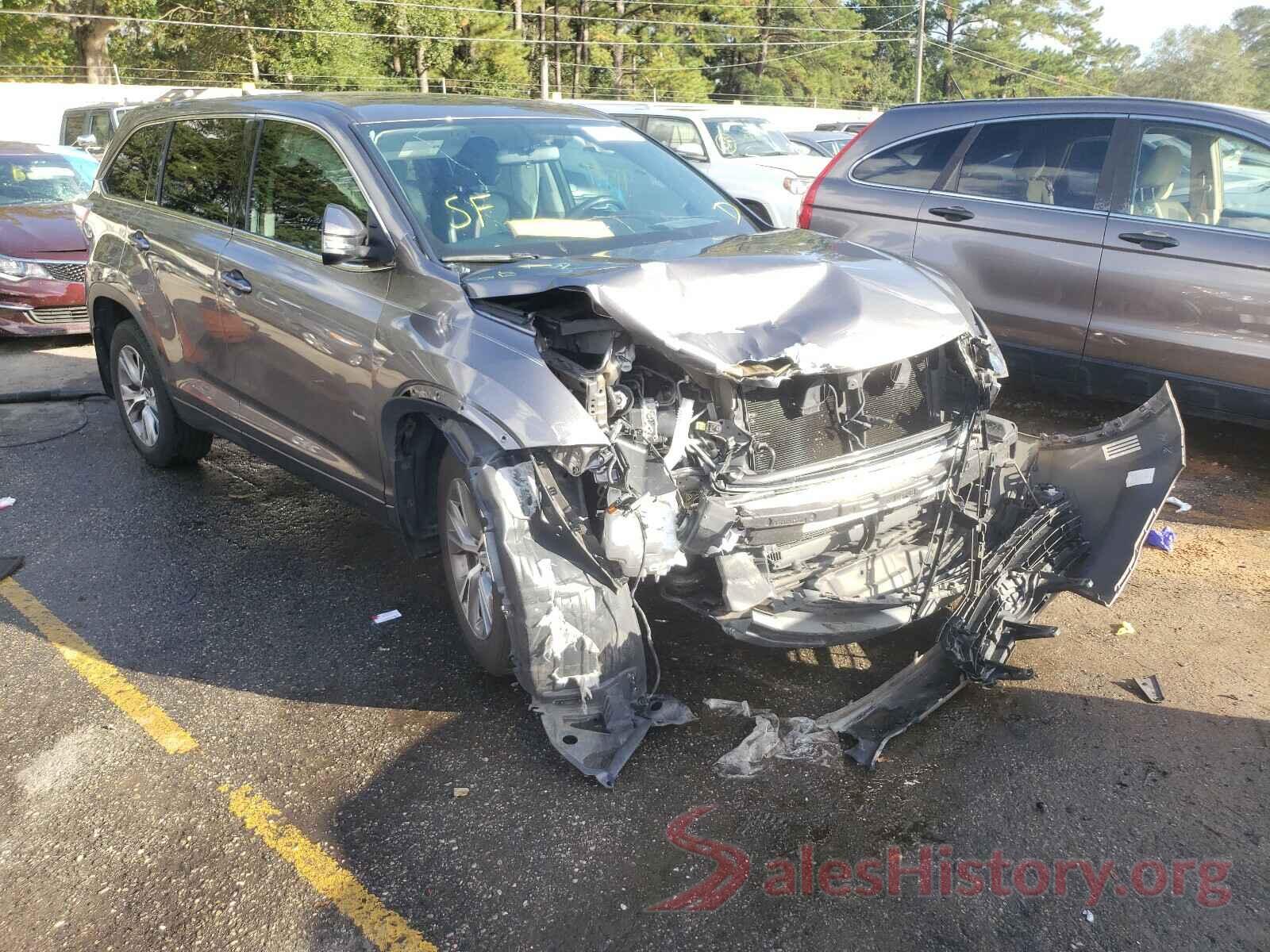 5TDZKRFH3GS165521 2016 TOYOTA HIGHLANDER