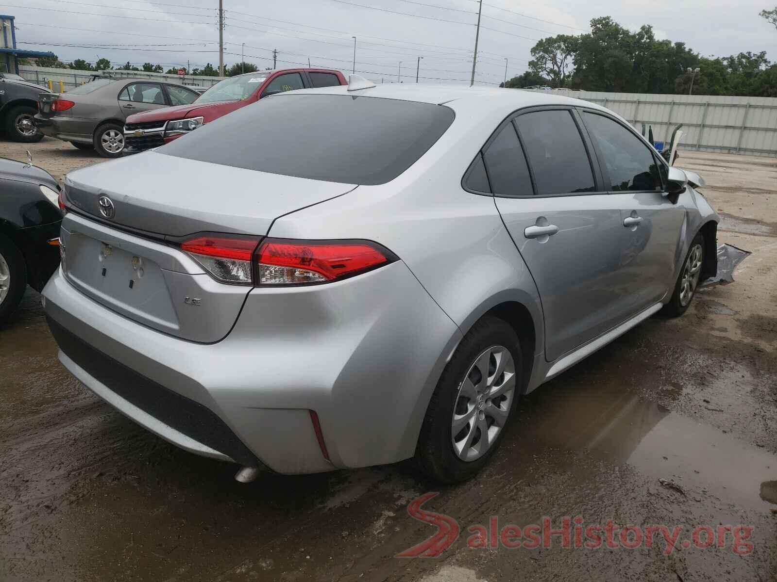 JTDEPRAE0LJ030663 2020 TOYOTA COROLLA