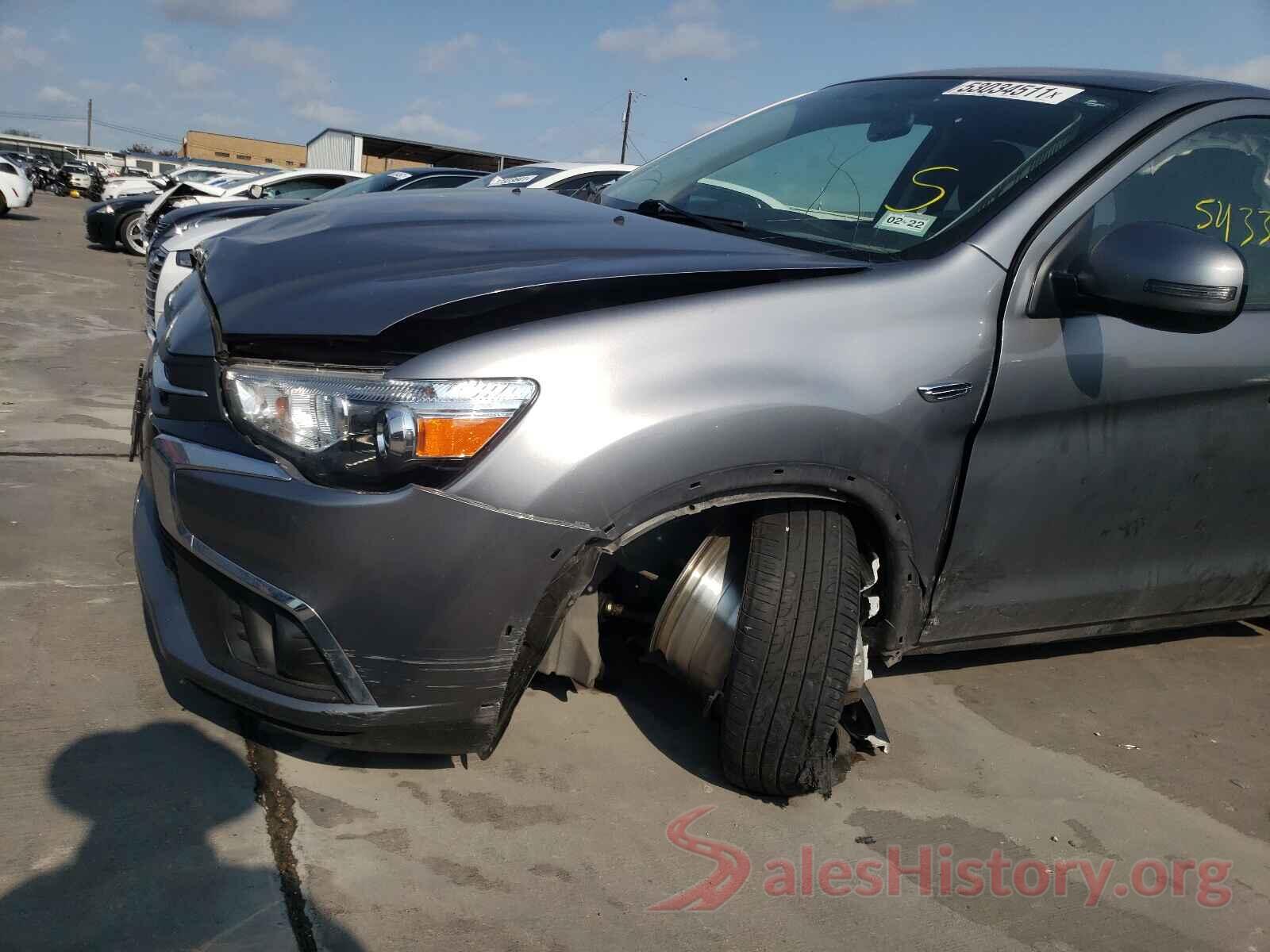 JA4AP3AU6KU018124 2019 MITSUBISHI OUTLANDER