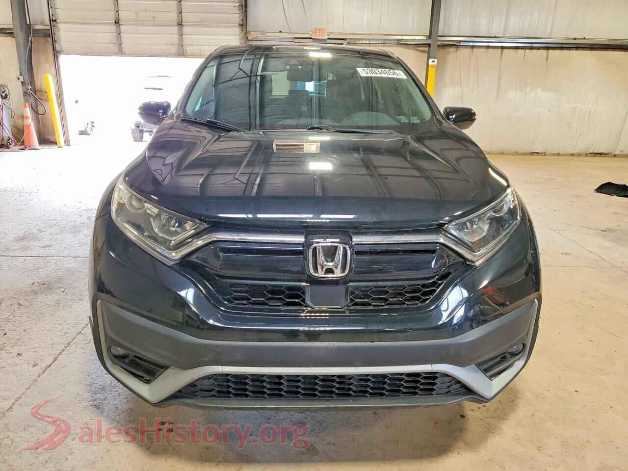 2020 HONDA CRV VIN 5J6RW2H86LA021911, rear view