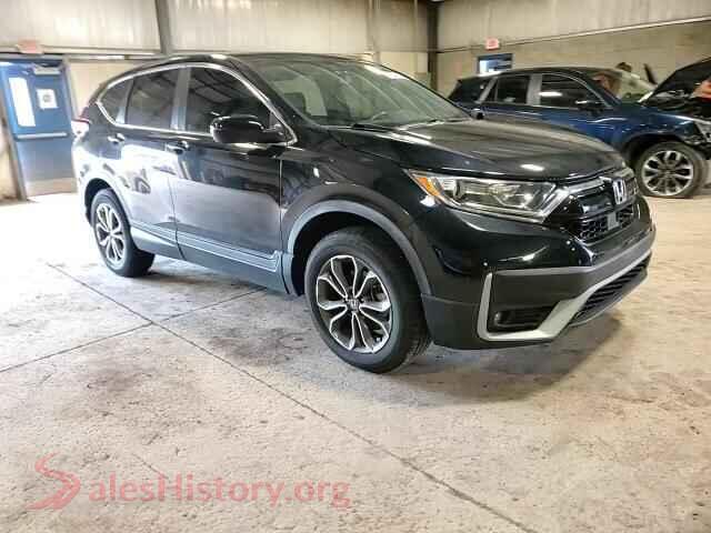 2020 HONDA CRV VIN 5J6RW2H86LA021911, damage close-up