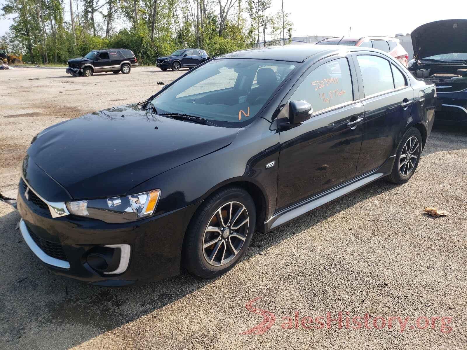 JA32U2FU7HU001443 2017 MITSUBISHI LANCER