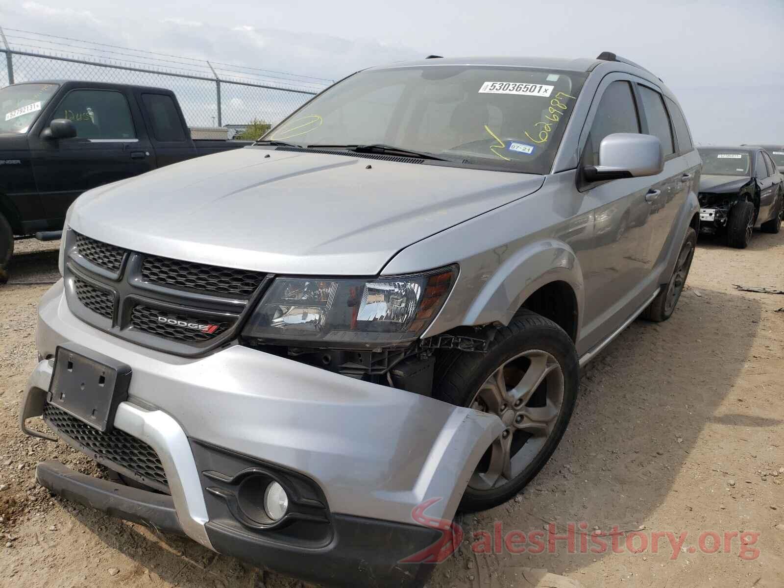 3C4PDCGBXHT626987 2017 DODGE JOURNEY