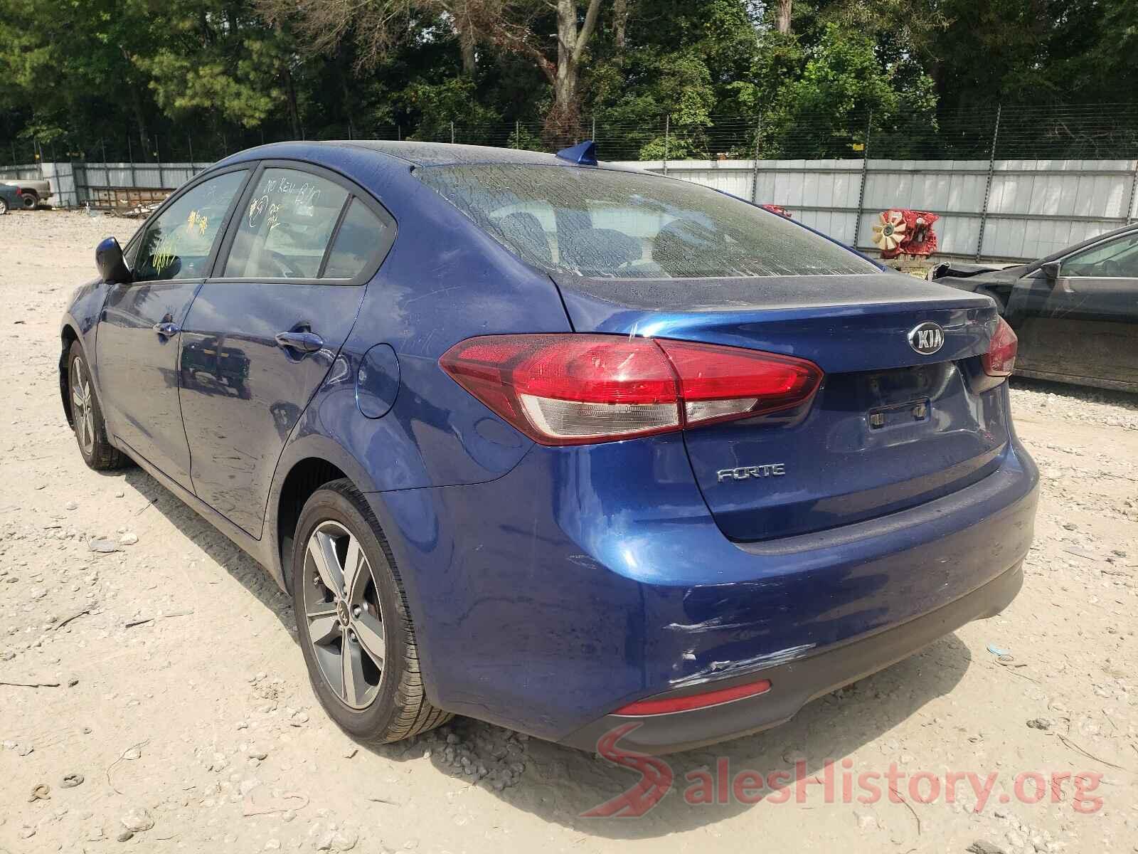 3KPFL4A77JE250865 2018 KIA FORTE