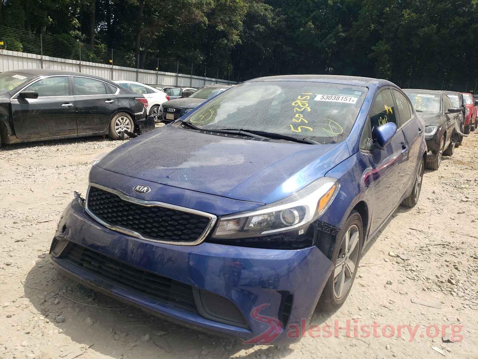 3KPFL4A77JE250865 2018 KIA FORTE