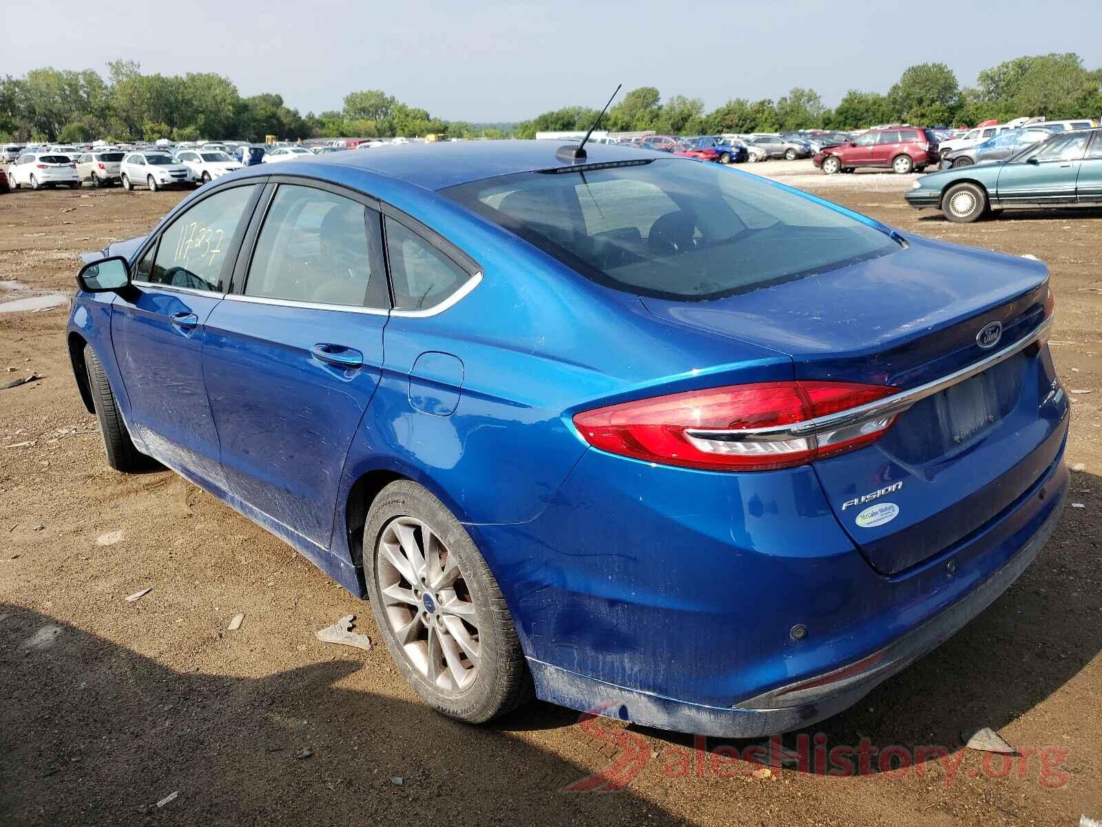 3FA6P0HD7HR187154 2017 FORD FUSION