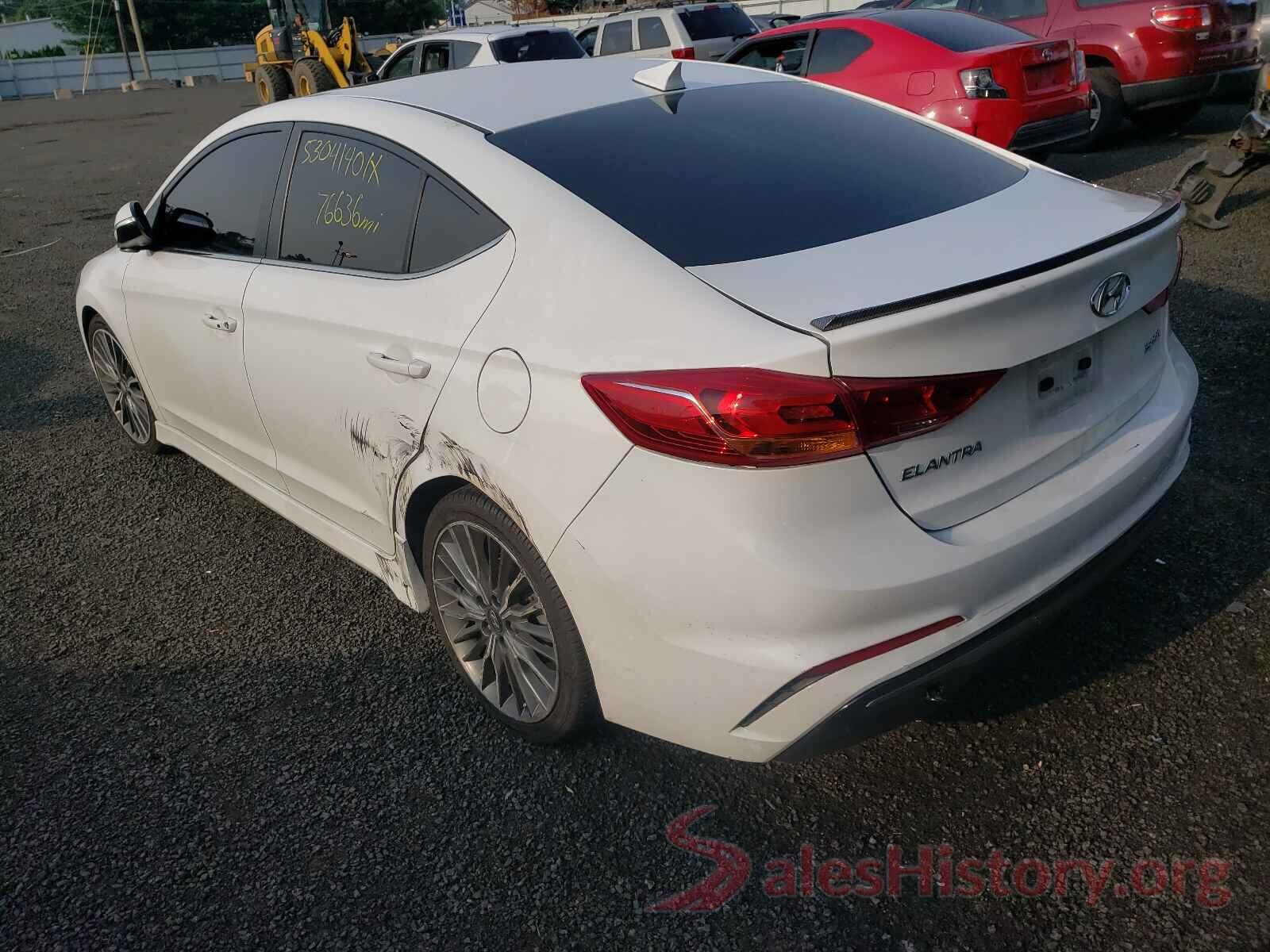 KMHD04LB0JU527225 2018 HYUNDAI ELANTRA