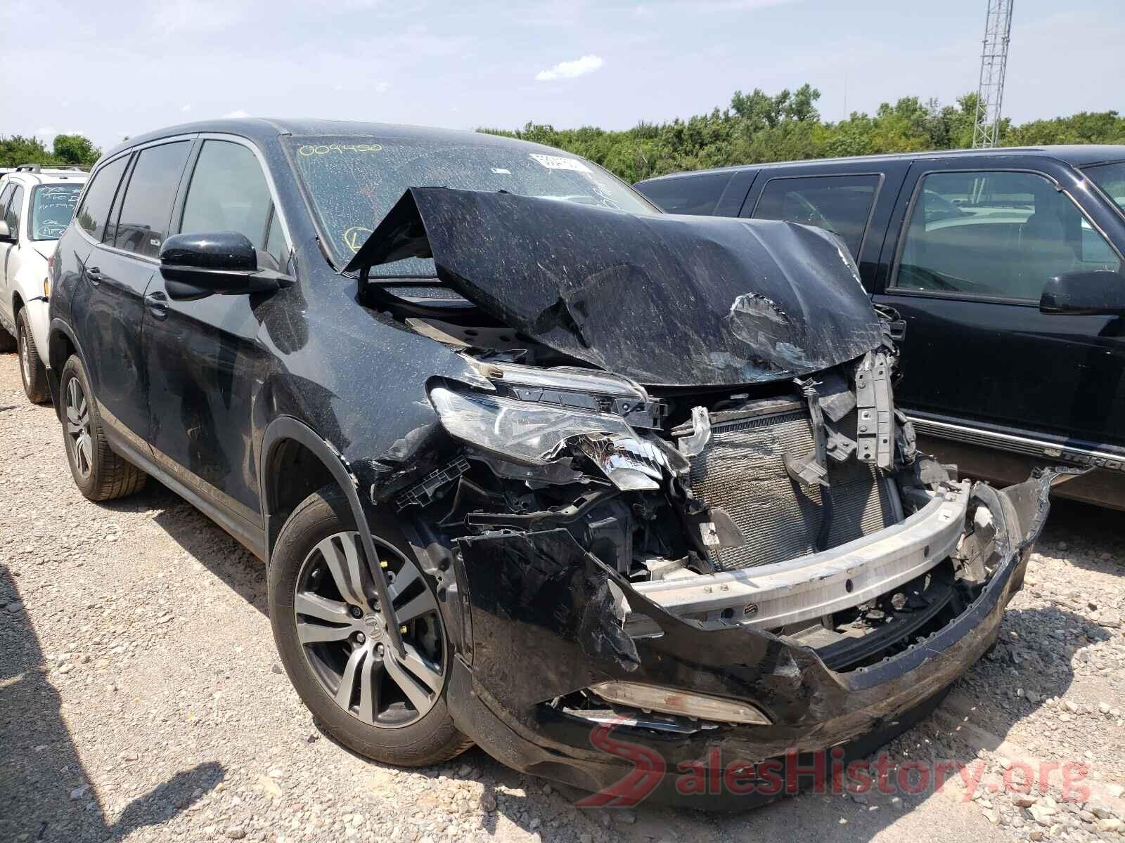 5FNYF5H55GB009450 2016 HONDA PILOT