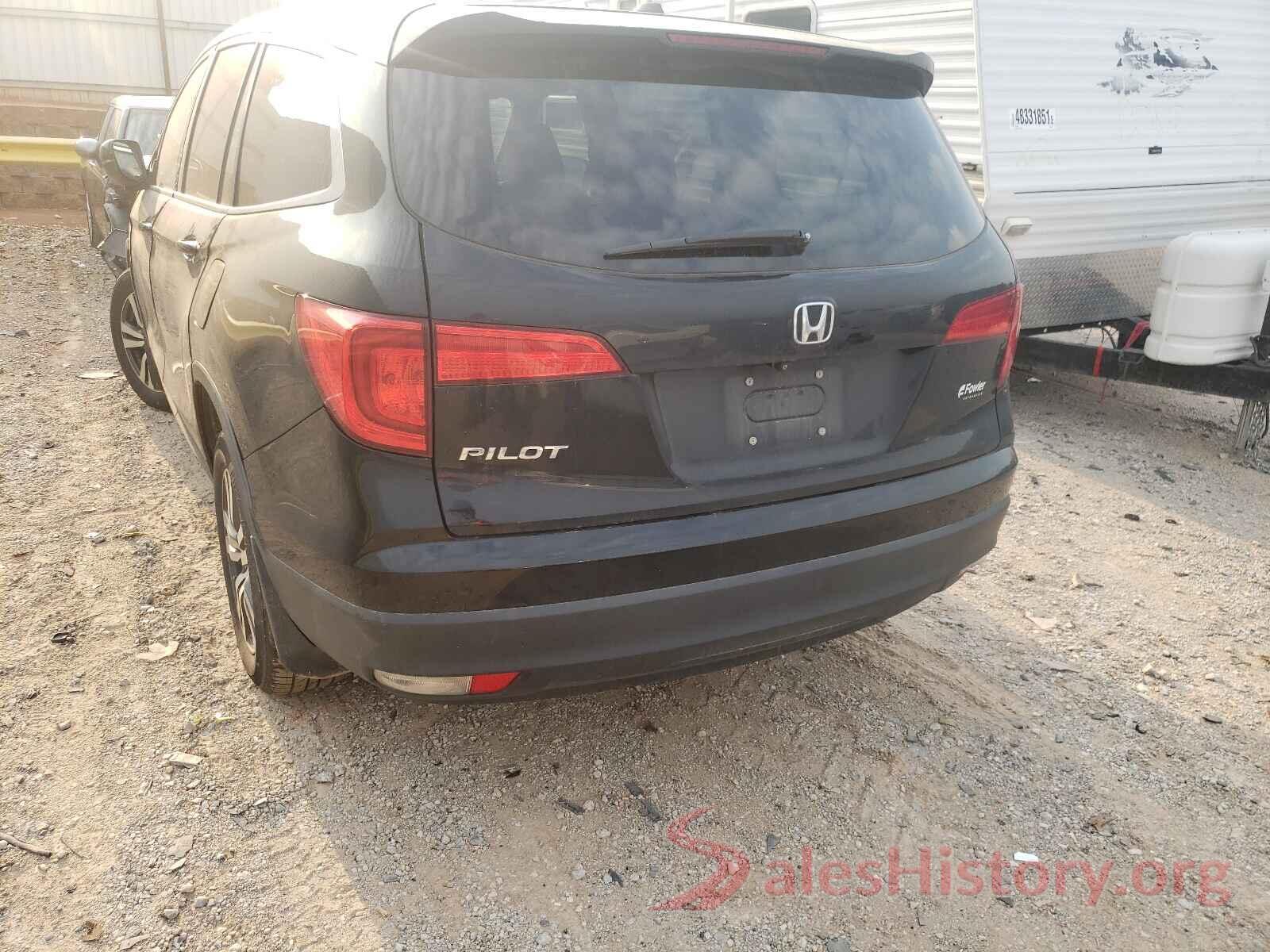 5FNYF5H55GB009450 2016 HONDA PILOT