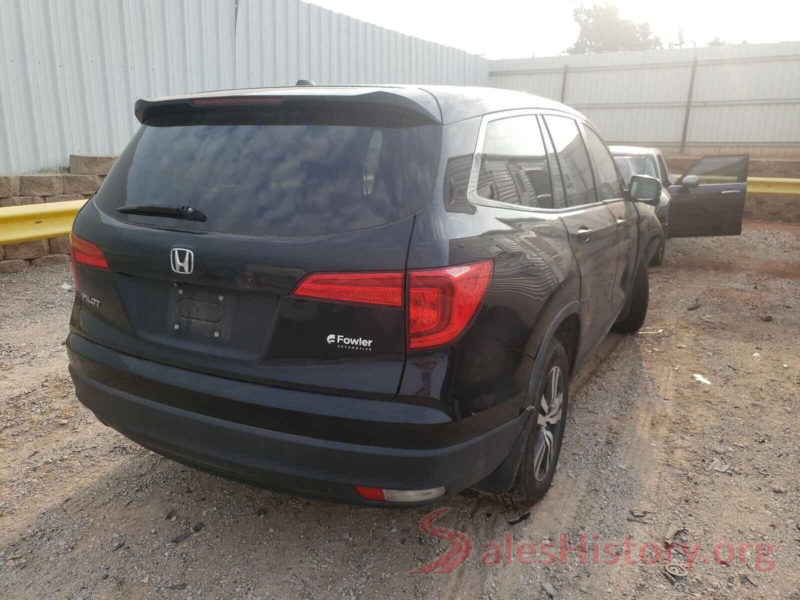 5FNYF5H55GB009450 2016 HONDA PILOT