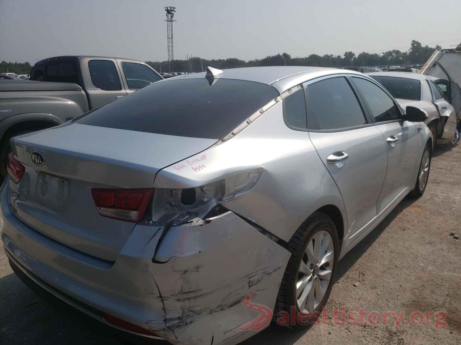 5XXGT4L35GG036990 2016 KIA OPTIMA