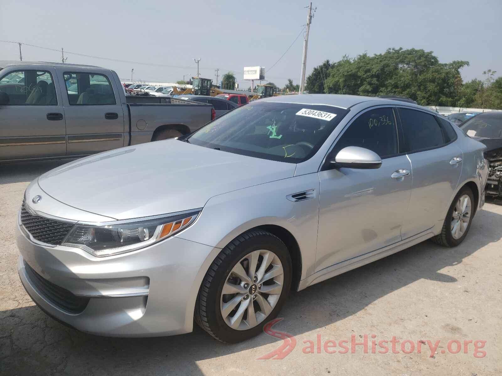 5XXGT4L35GG036990 2016 KIA OPTIMA